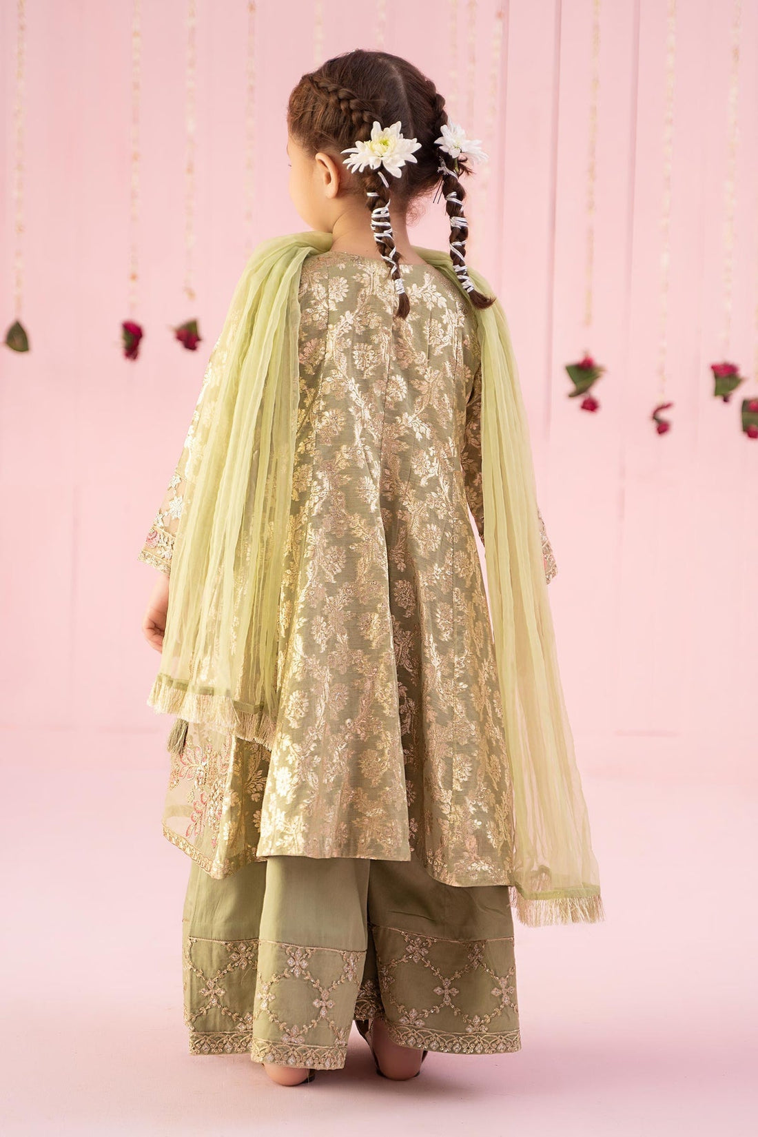 Maria B | Girls Eid Collection | MKS-EF24-10 by Designer Maria B - House of Maryam - Pakistani Designer Ethnic Wear in {{ shop.shopifyCountryName }}