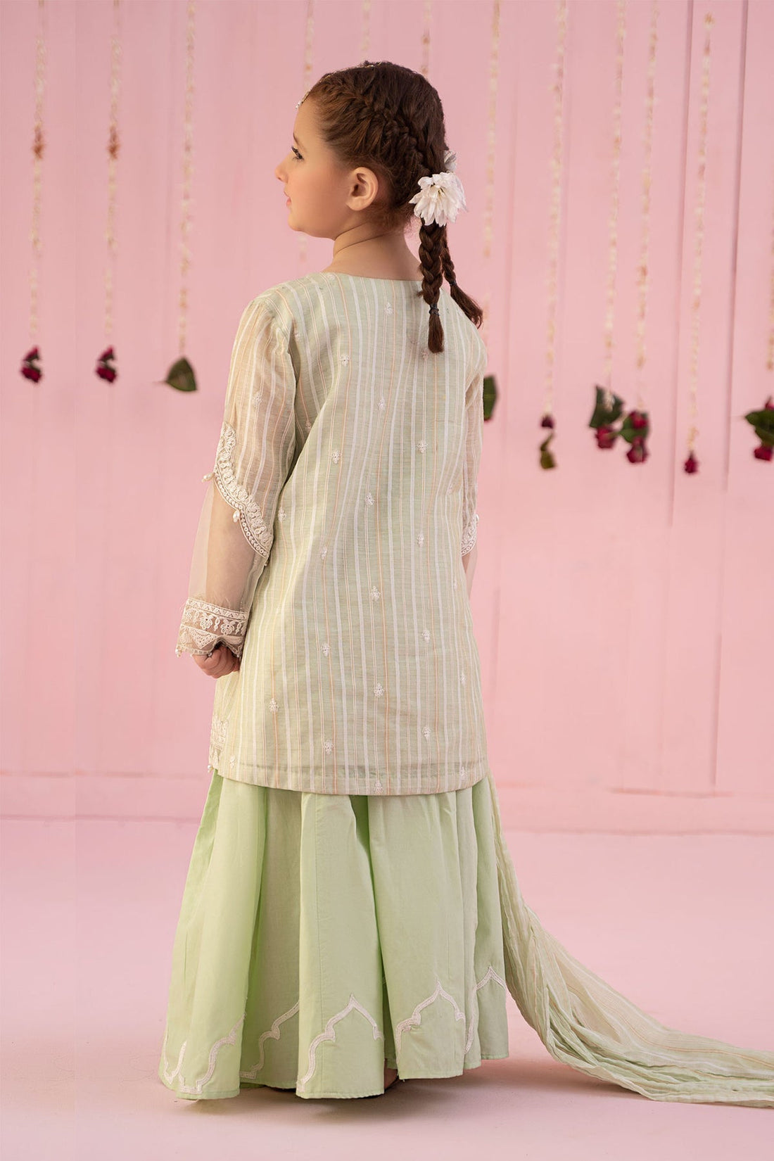 Maria B | Girls Eid Collection | MKD-EF24-27 by Designer Maria B - House of Maryam - Pakistani Designer Ethnic Wear in {{ shop.shopifyCountryName }}