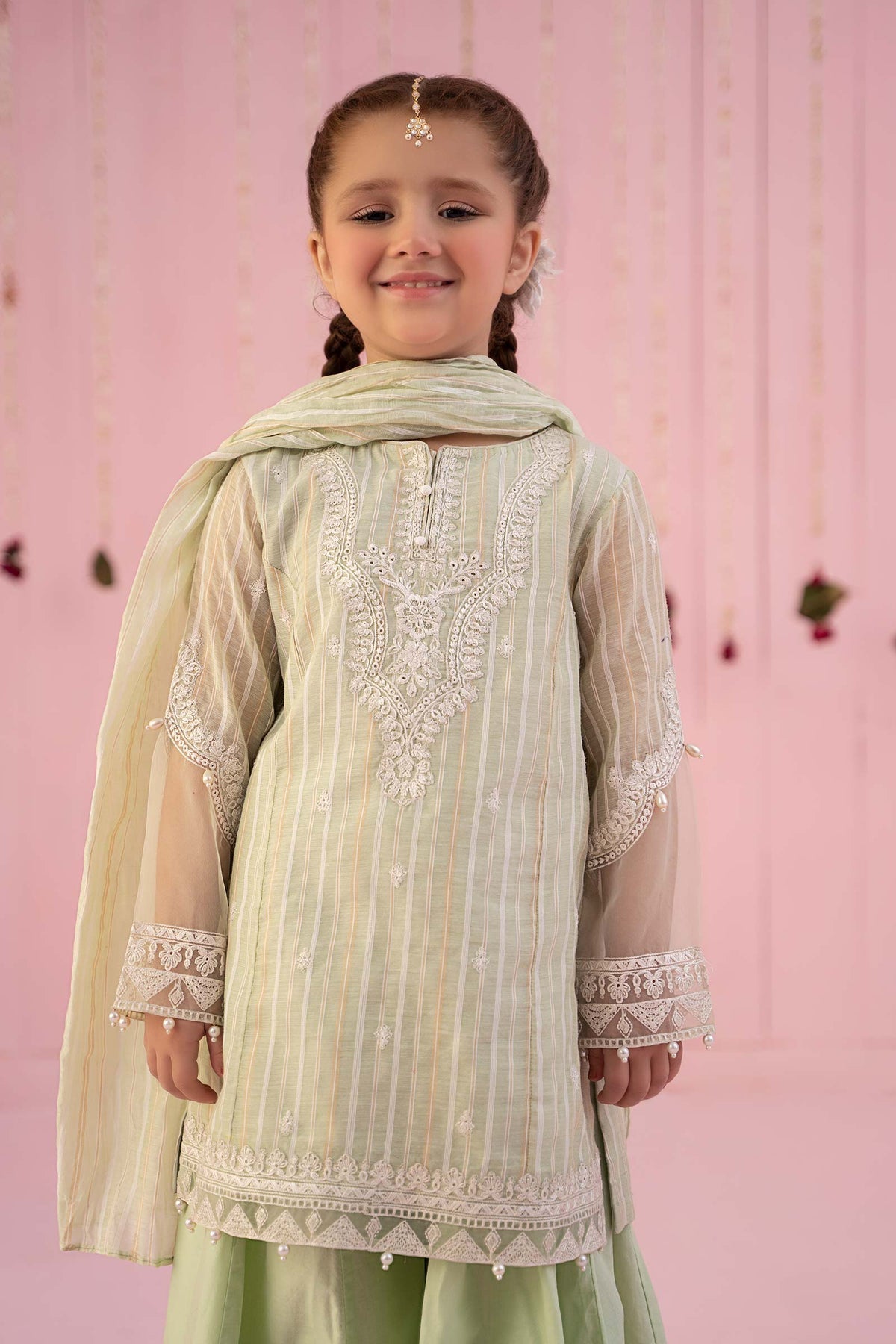 Maria B | Girls Eid Collection | MKD-EF24-27 by Designer Maria B - House of Maryam - Pakistani Designer Ethnic Wear in {{ shop.shopifyCountryName }}