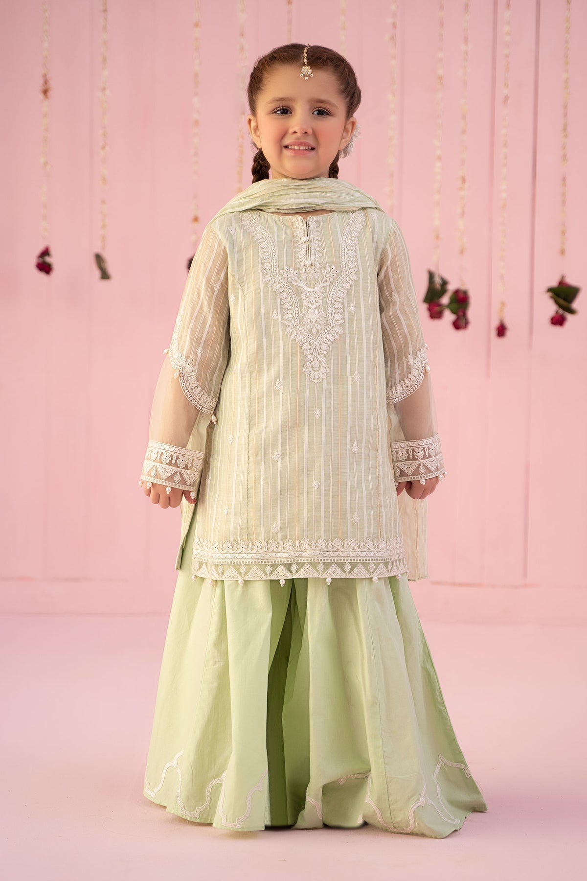 Maria B | Girls Eid Collection | MKD-EF24-27 by Designer Maria B - House of Maryam - Pakistani Designer Ethnic Wear in {{ shop.shopifyCountryName }}