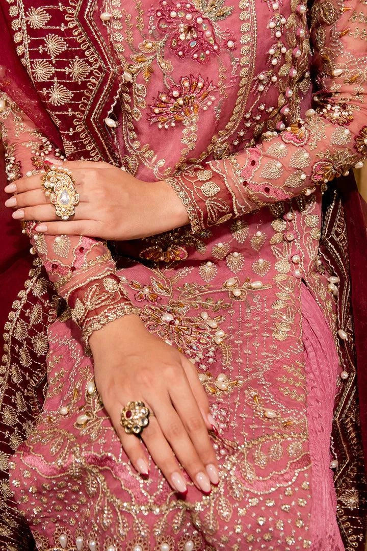 Maria Osama Khan | Dastaan Festive Formals 23 | Zari -  Maria Osama Khan Bridal - Original Designer Dress - House of Maryam