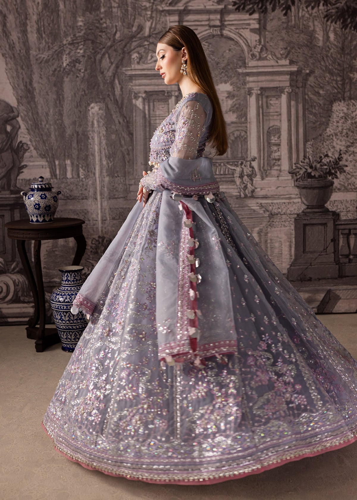 Maria Osama Khan | Mystara Wedding Festive | Lyra -  Maria Osama Khan Ladies Clothes - Original Designer Dress - House of Maryam