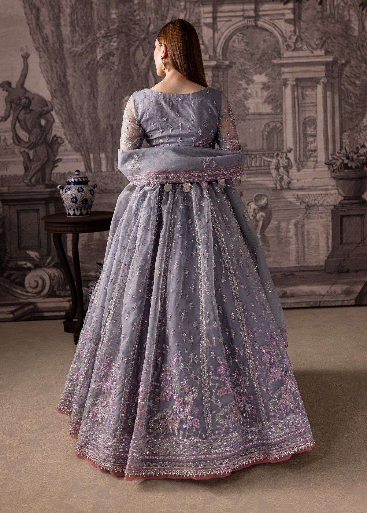 Maria Osama Khan | Mystara Wedding Festive | Lyra -  Maria Osama Khan Ladies Clothes - Original Designer Dress - House of Maryam