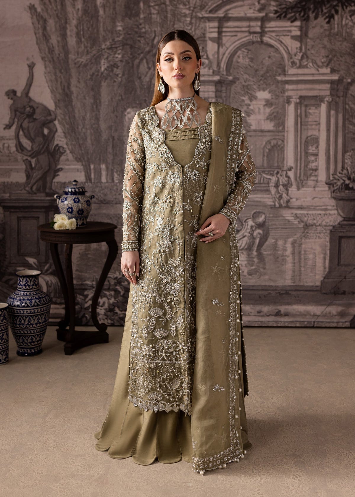 Maria Osama Khan | Mystara Wedding Festive | Oraya -  Maria Osama Khan Ladies Clothes - Original Designer Dress - House of Maryam