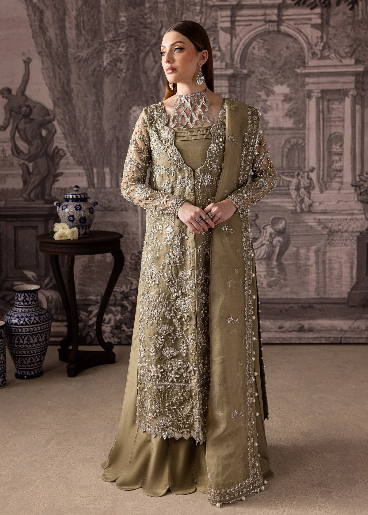 Maria Osama Khan | Mystara Wedding Festive | Oraya -  Maria Osama Khan Ladies Clothes - Original Designer Dress - House of Maryam