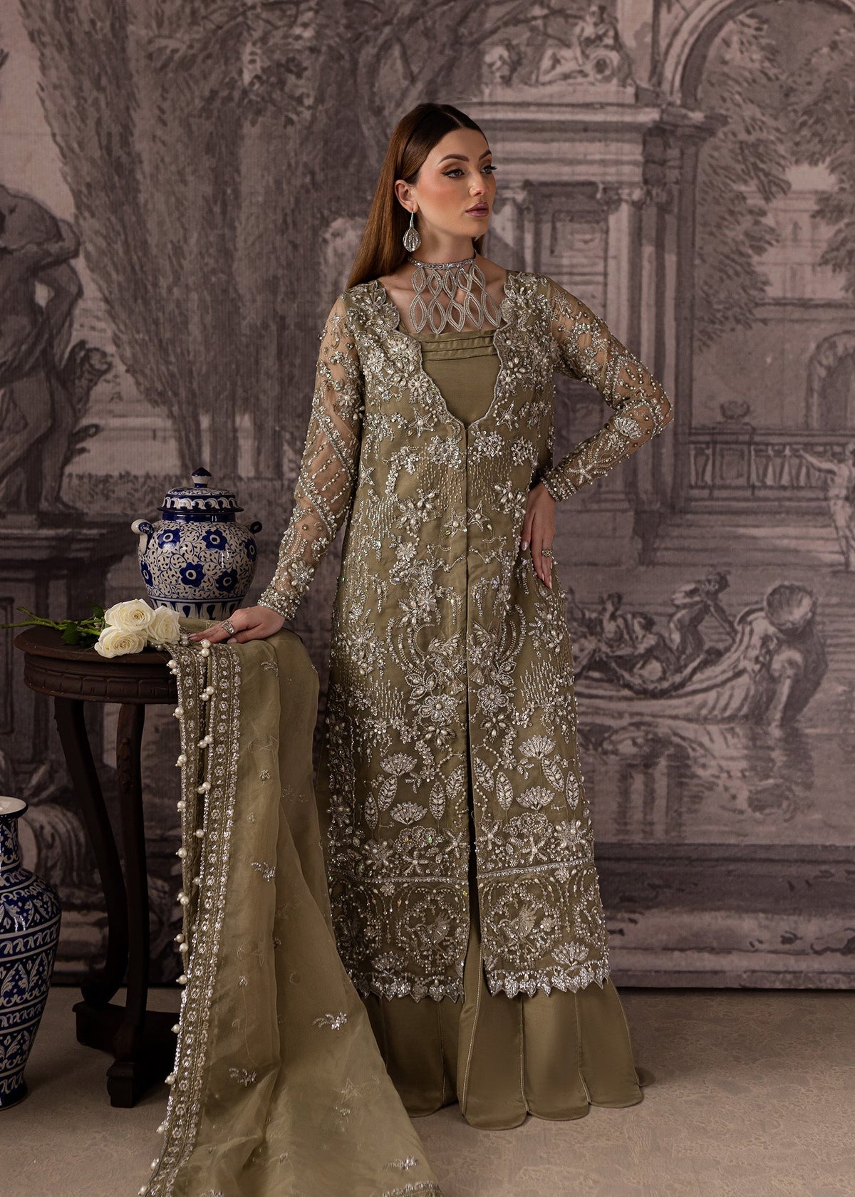 Maria Osama Khan | Mystara Wedding Festive | Oraya -  Maria Osama Khan Ladies Clothes - Original Designer Dress - House of Maryam