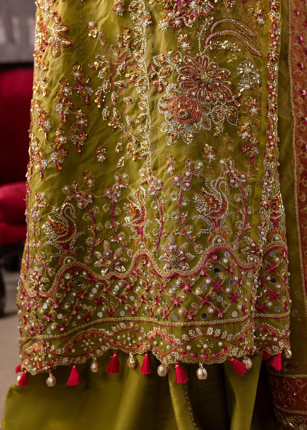 Maria Osama Khan | Mystara Wedding Festive | Noir -  Maria Osama Khan Ladies Clothes - Original Designer Dress - House of Maryam