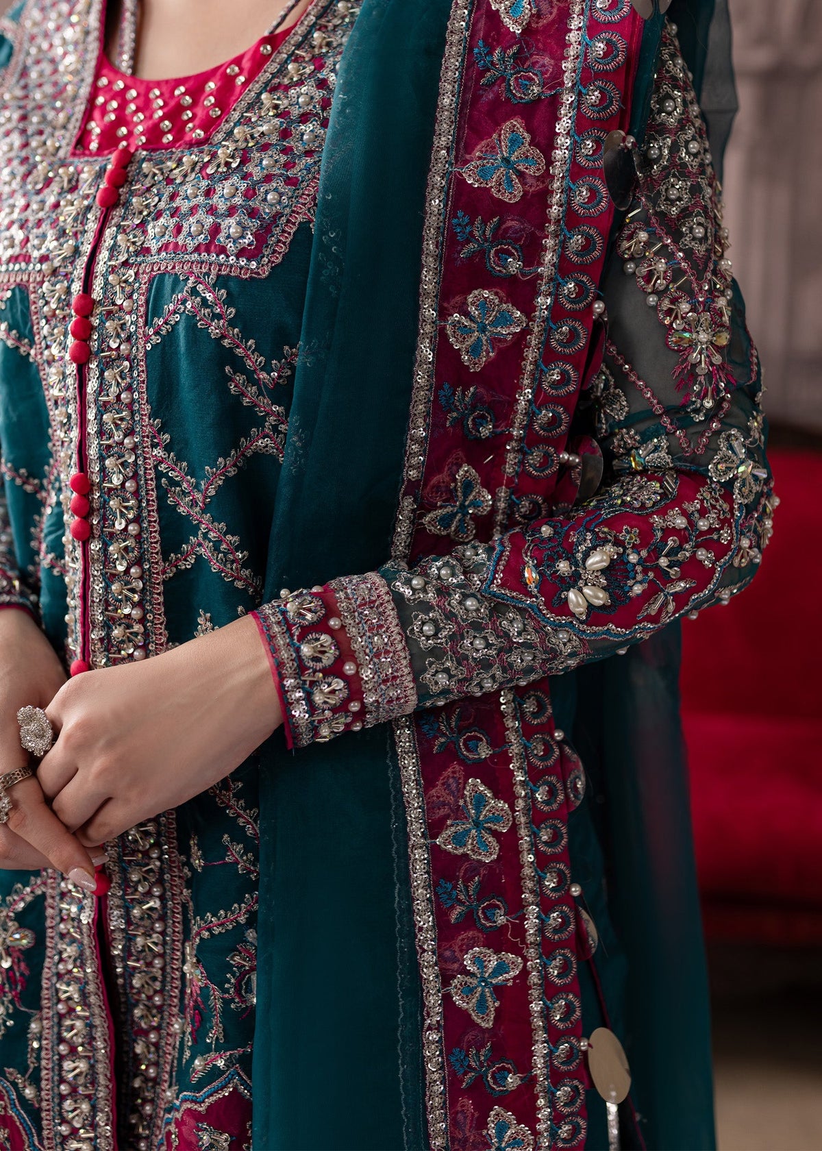 Maria Osama Khan | Mystara Wedding Festive | Riva -  Maria Osama Khan Ladies Clothes - Original Designer Dress - House of Maryam