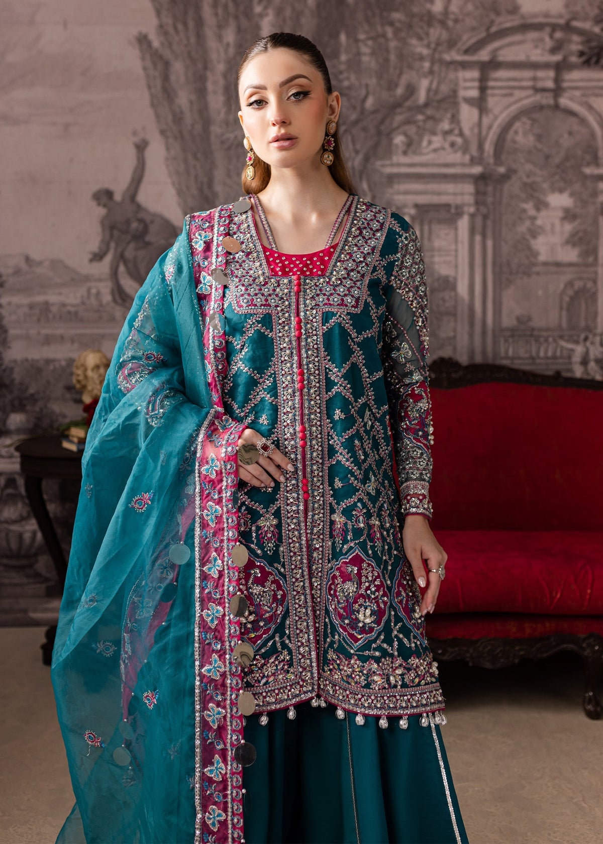 Maria Osama Khan | Mystara Wedding Festive | Riva -  Maria Osama Khan Ladies Clothes - Original Designer Dress - House of Maryam