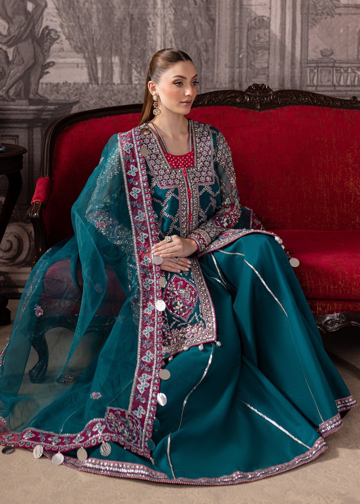 Maria Osama Khan | Mystara Wedding Festive | Riva -  Maria Osama Khan Ladies Clothes - Original Designer Dress - House of Maryam