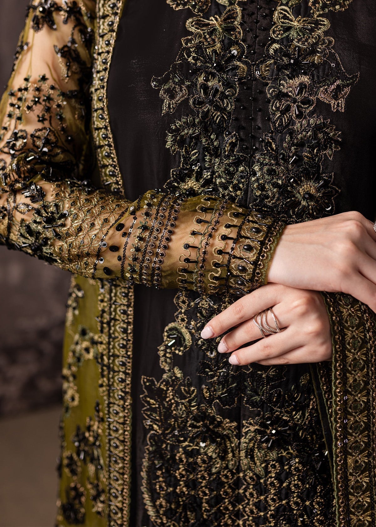 Maria Osama Khan | Mystara Wedding Festive | Storm -  Maria Osama Khan Ladies Clothes - Original Designer Dress - House of Maryam