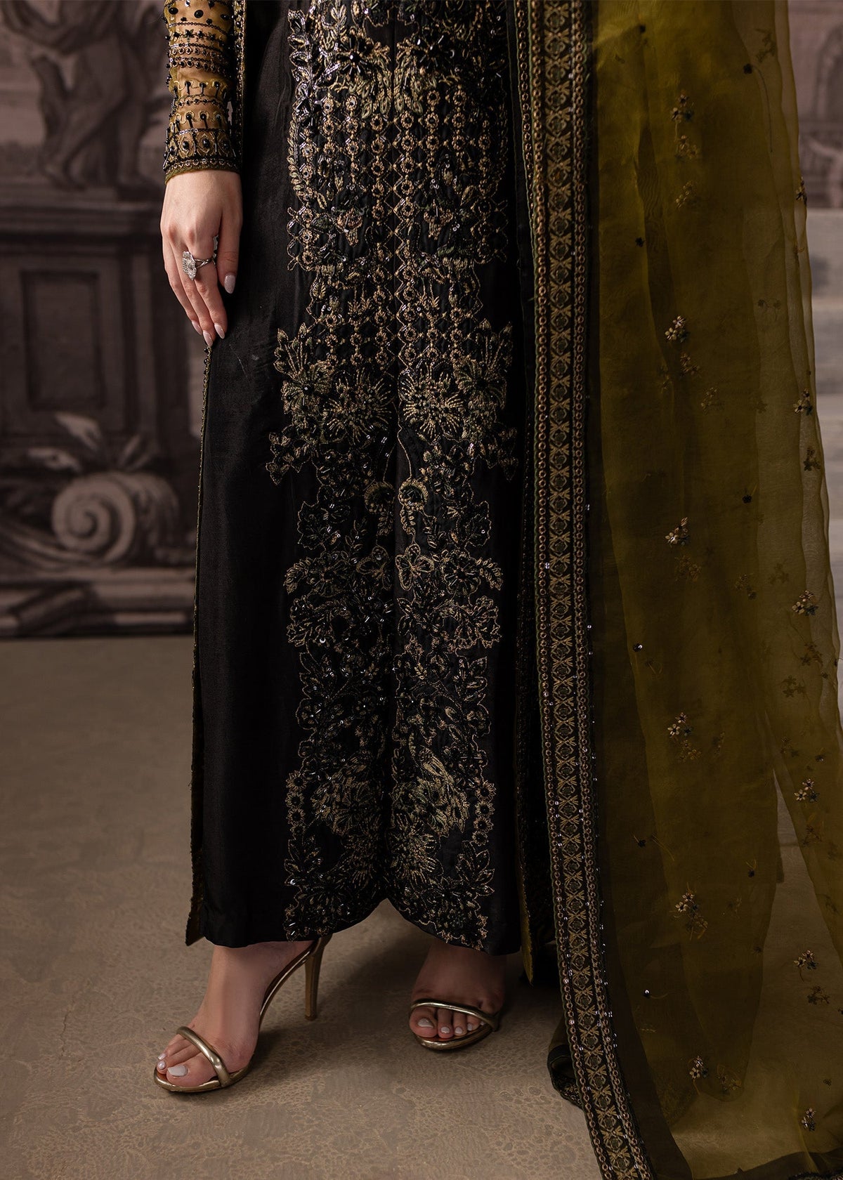 Maria Osama Khan | Mystara Wedding Festive | Storm -  Maria Osama Khan Ladies Clothes - Original Designer Dress - House of Maryam