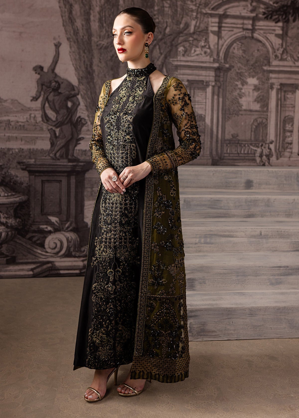 Maria Osama Khan | Mystara Wedding Festive | Storm -  Maria Osama Khan Ladies Clothes - Original Designer Dress - House of Maryam