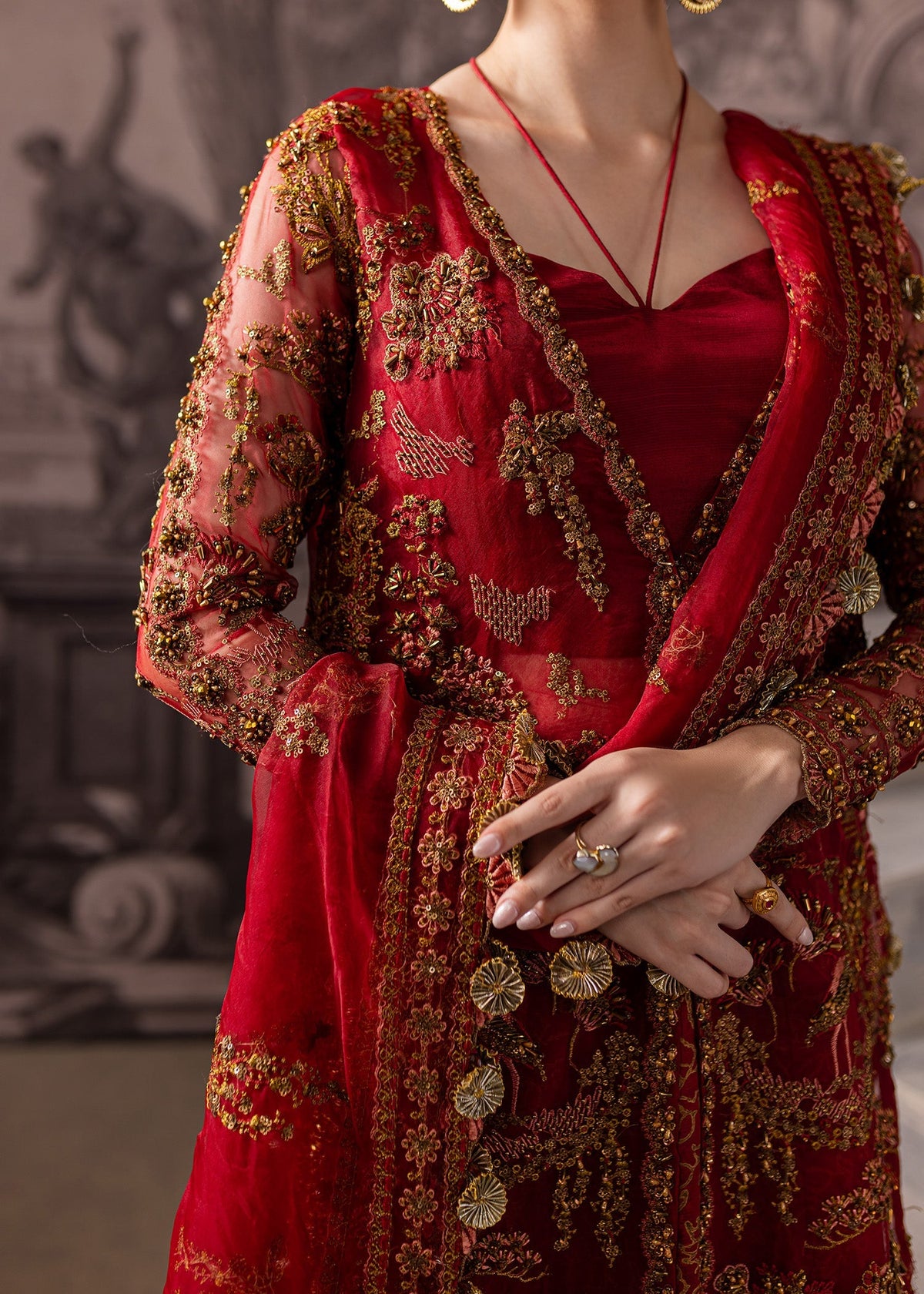 Maria Osama Khan | Mystara Wedding Festive | Vanta -  Maria Osama Khan Ladies Clothes - Original Designer Dress - House of Maryam