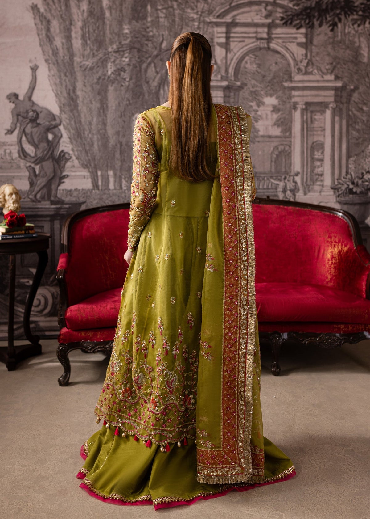 Maria Osama Khan | Mystara Wedding Festive | Noir -  Maria Osama Khan Ladies Clothes - Original Designer Dress - House of Maryam