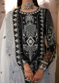 Maria Osama Khan | Rang e Noor Eid Edit | Neel Kamal-Black by Designer Maria Osama Khan - House of Maryam - Pakistani Designer Ethnic Wear in {{ shop.shopifyCountryName }}