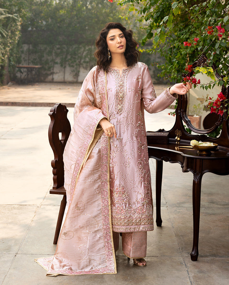 Mushq | Sunehri Lama Silk | Marium