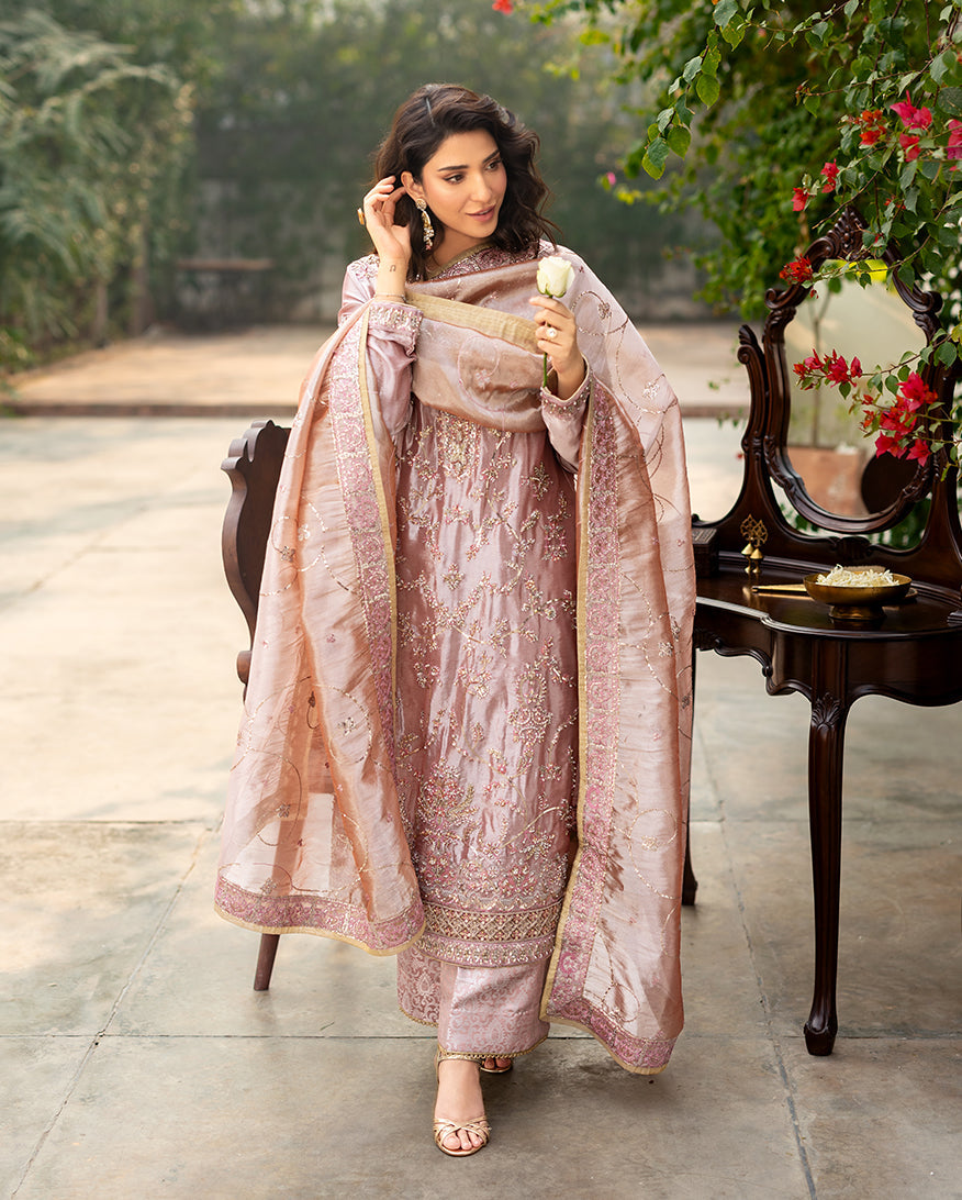 Mushq | Sunehri Lama Silk | Marium, image 5