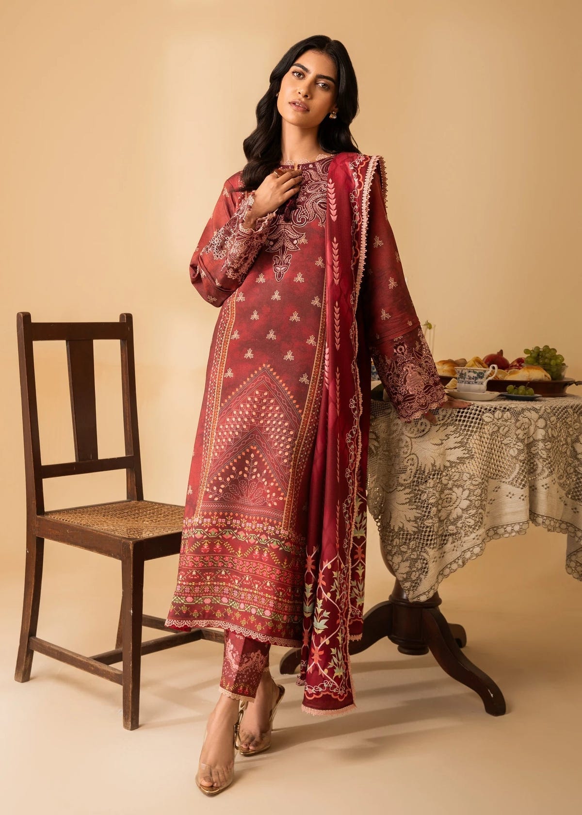 Nureh | Shades of Winter | TAHLIA (AZ-09) -  Nureh Ladies Clothes - Original Designer Dress - House of Maryam
