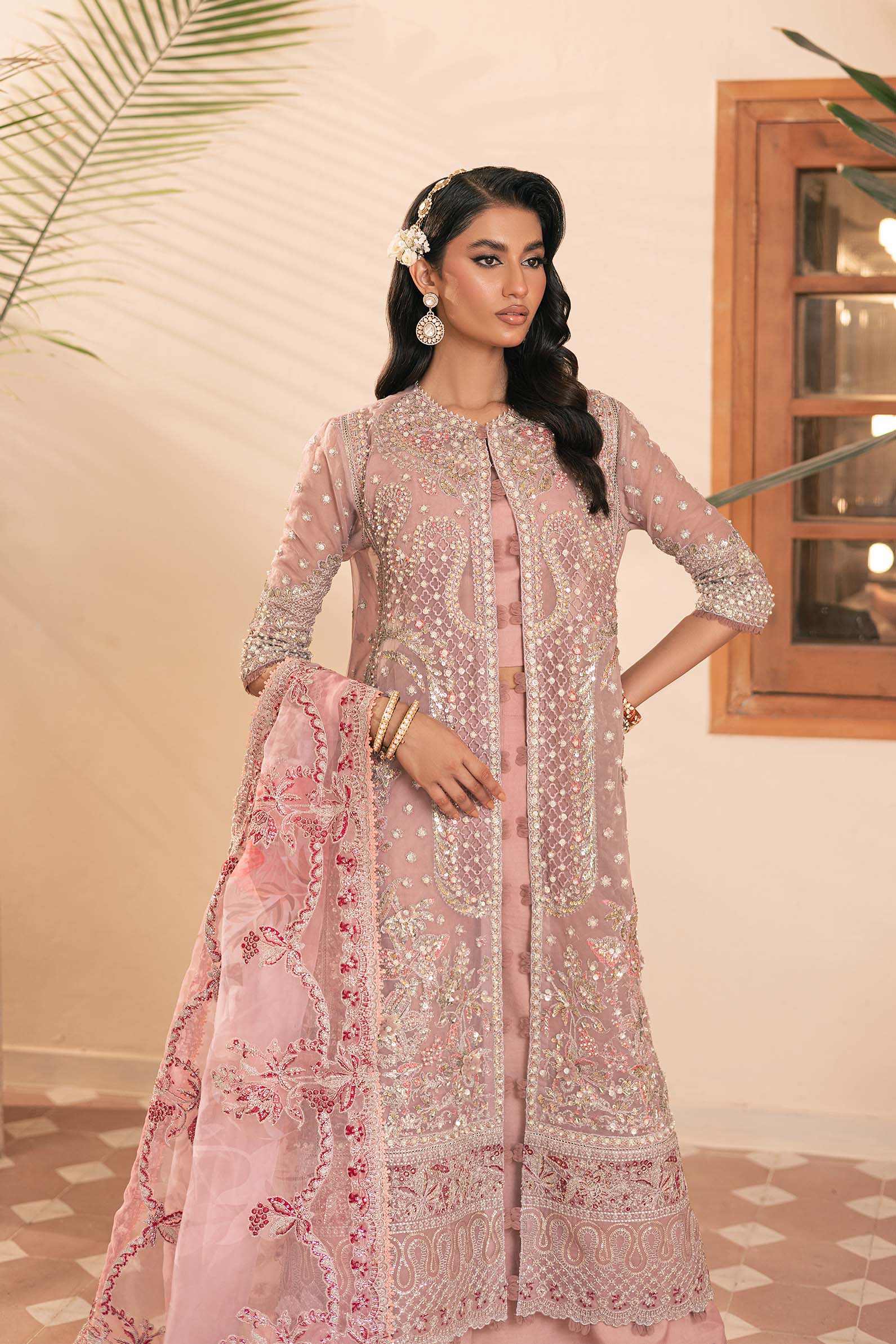 Maryam Hussain | Marwa Luxury Formals 24 | Mehru by Designer Maryam Hussain - House of Maryam - Pakistani Designer Ethnic Wear in {{ shop.shopifyCountryName }}