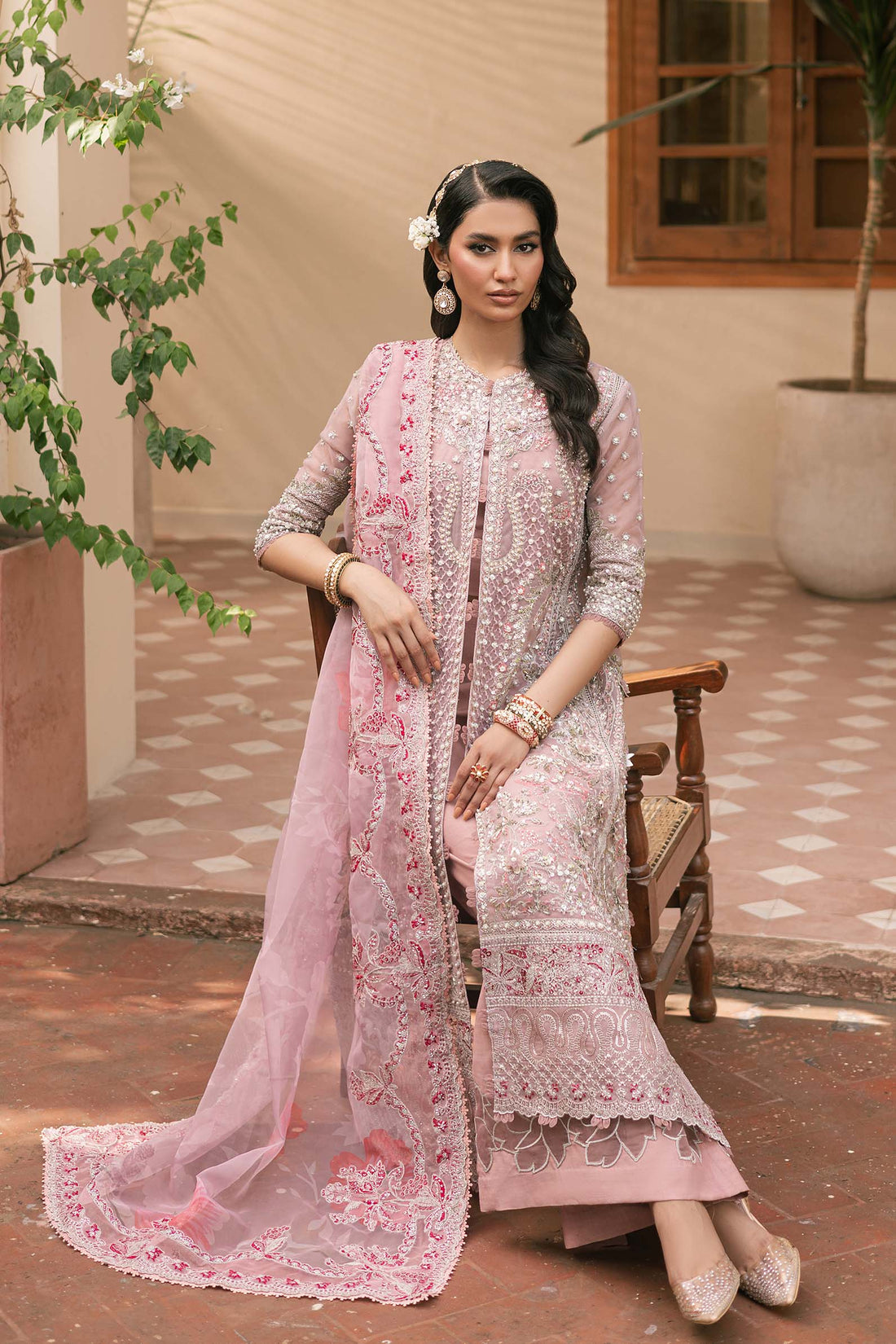 Maryam Hussain | Marwa Luxury Formals 24 | Mehru by Designer Maryam Hussain - House of Maryam - Pakistani Designer Ethnic Wear in {{ shop.shopifyCountryName }}