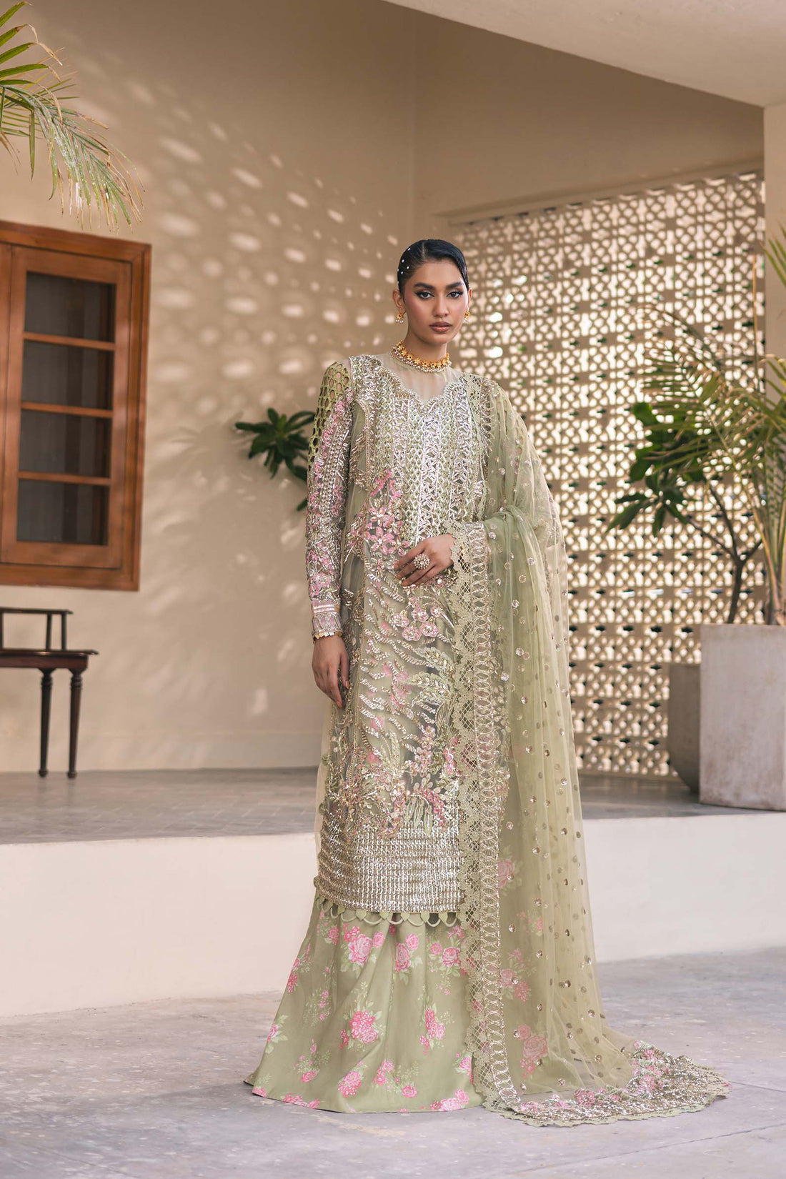 Maryam Hussain | Marwa Luxury Formals 24 | Muskan by Designer Maryam Hussain - House of Maryam - Pakistani Designer Ethnic Wear in {{ shop.shopifyCountryName }}