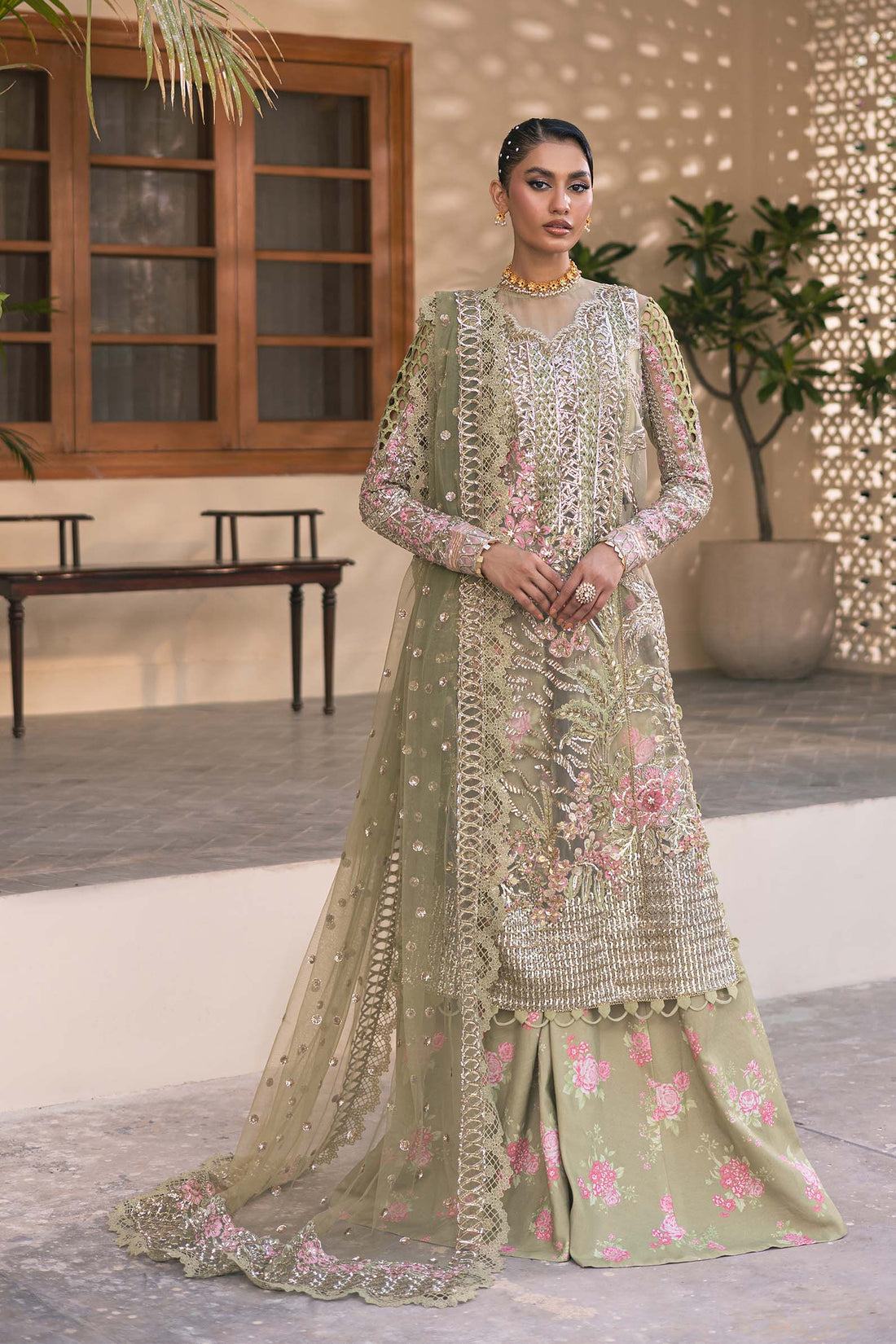 Maryam Hussain | Marwa Luxury Formals 24 | Muskan by Designer Maryam Hussain - House of Maryam - Pakistani Designer Ethnic Wear in {{ shop.shopifyCountryName }}