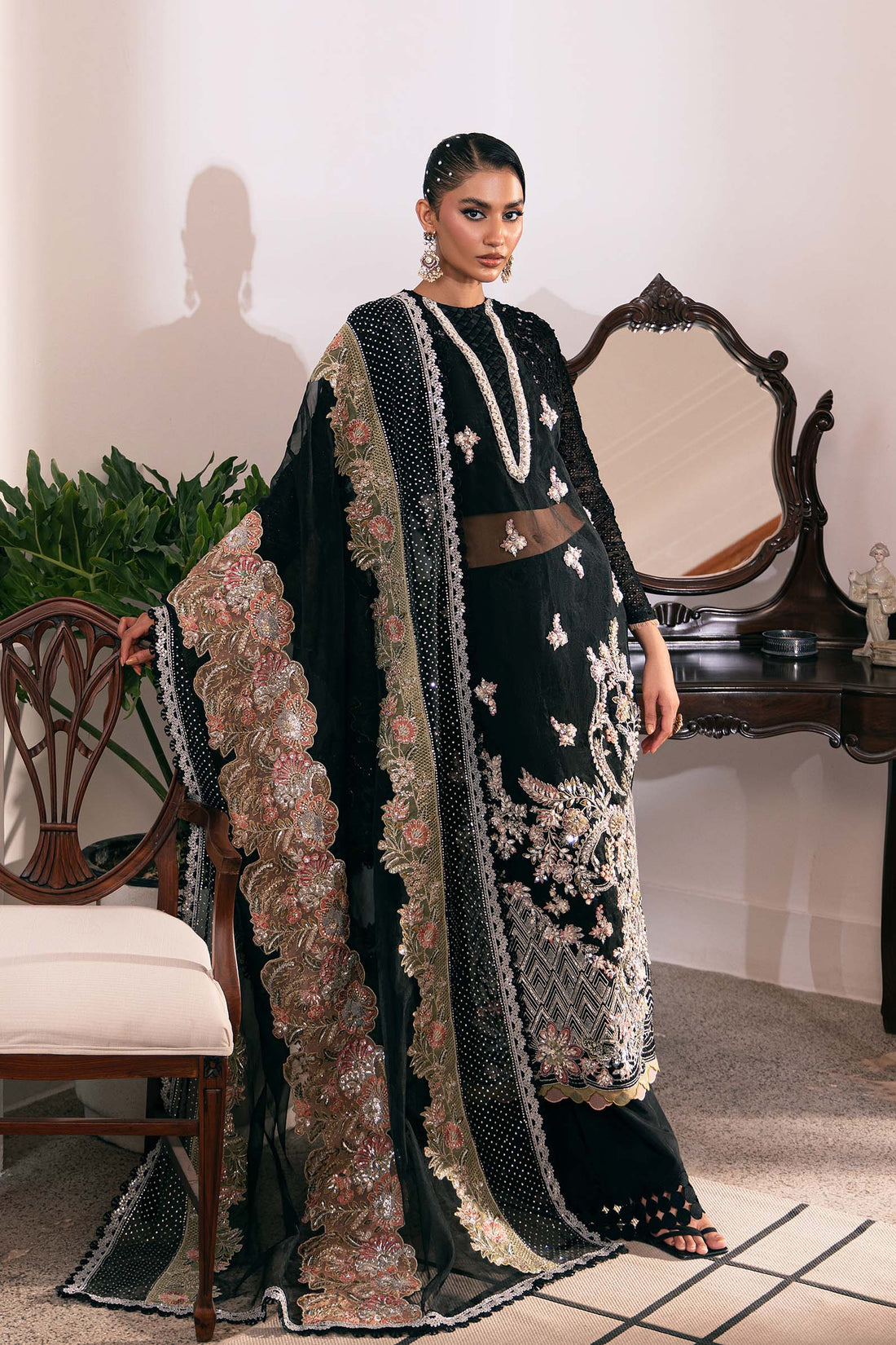 Maryam Hussain | Marwa Luxury Formals 24 | Sitara by Designer Maryam Hussain - House of Maryam - Pakistani Designer Ethnic Wear in {{ shop.shopifyCountryName }}