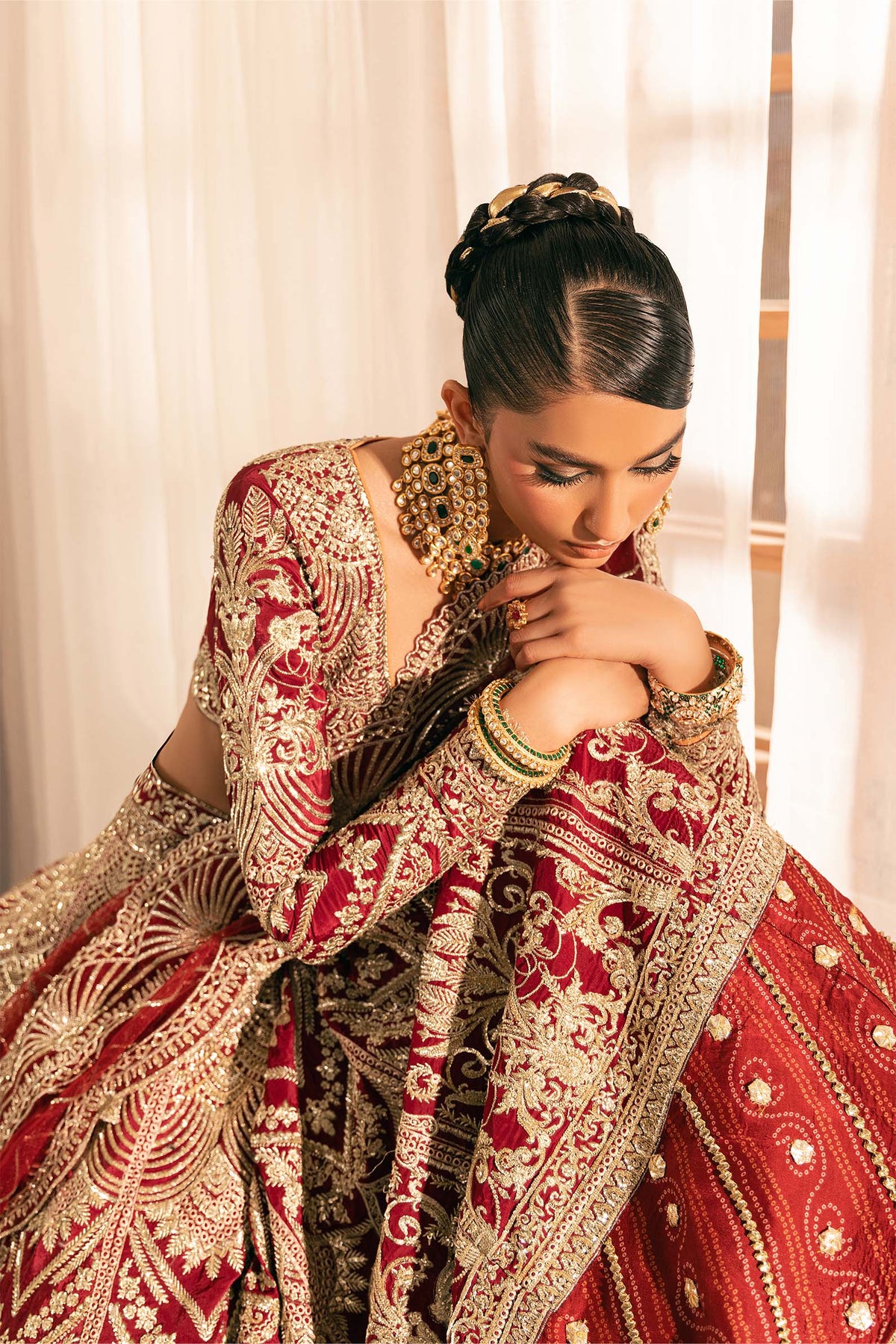 Maryam Hussain | Marwa Luxury Formals 24 | Moorni -  Maryam Hussain Ladies Clothes - Original Designer Dress - House of Maryam