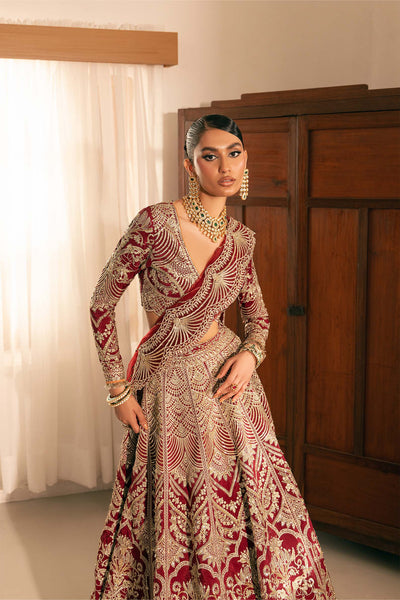 Maryam Hussain | Marwa Luxury Formals 24 | Moorni -  Maryam Hussain Ladies Clothes - Original Designer Dress - House of Maryam