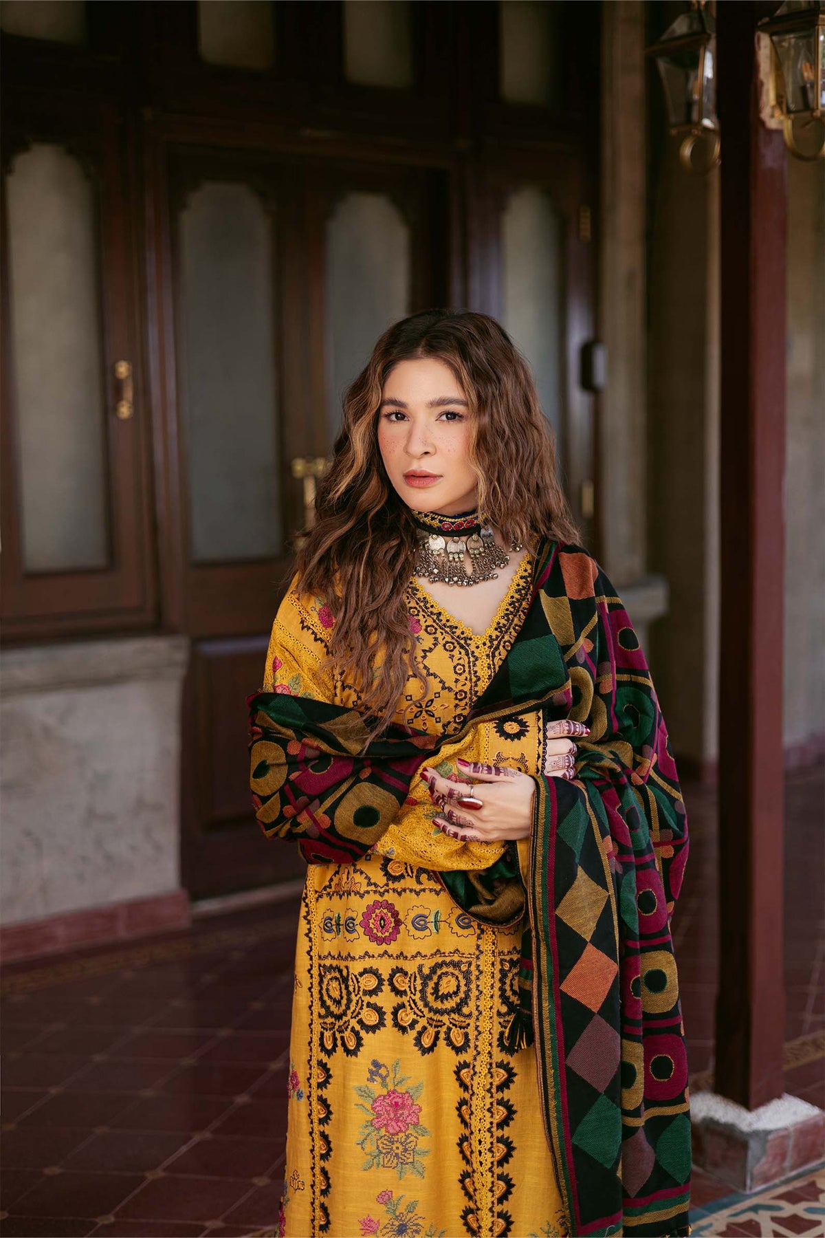 Maryam Hussain | Silk Edit |  Hazel -  Maryam Hussain Ladies Clothes - Original Designer Dress - House of Maryam