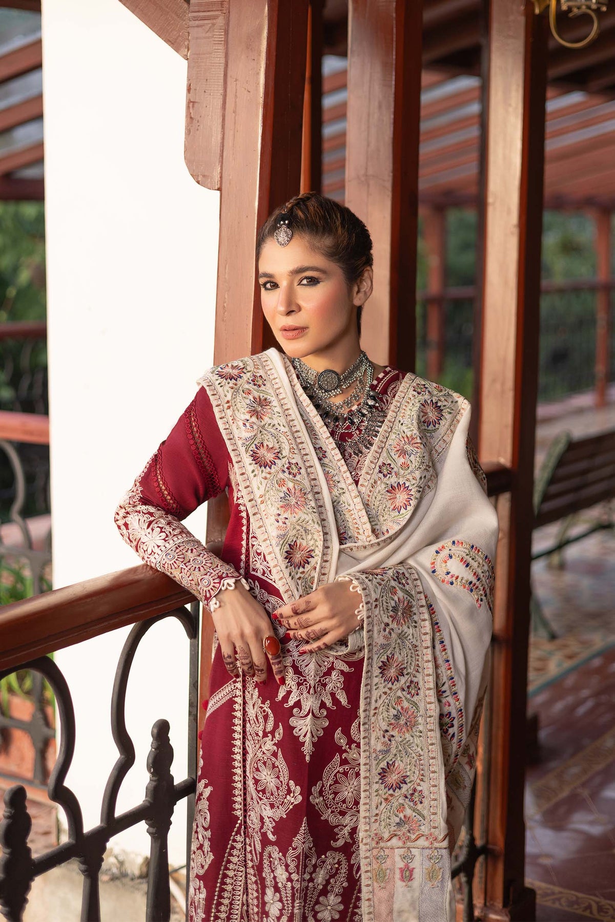 Maryam Hussain | Silk Edit |  Jade -  Maryam Hussain Ladies Clothes - Original Designer Dress - House of Maryam