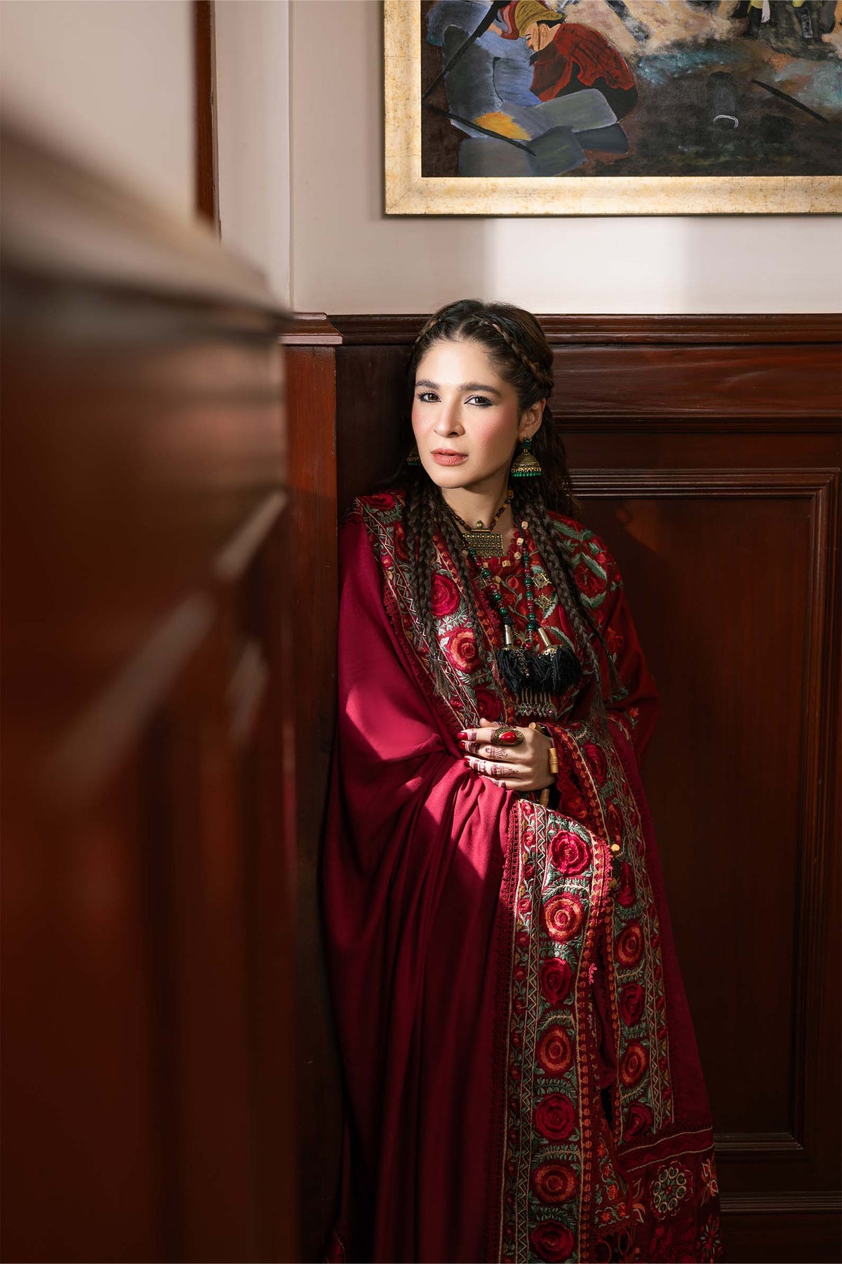 Maryam Hussain | Silk Edit |  Fall -  Maryam Hussain Ladies Clothes - Original Designer Dress - House of Maryam