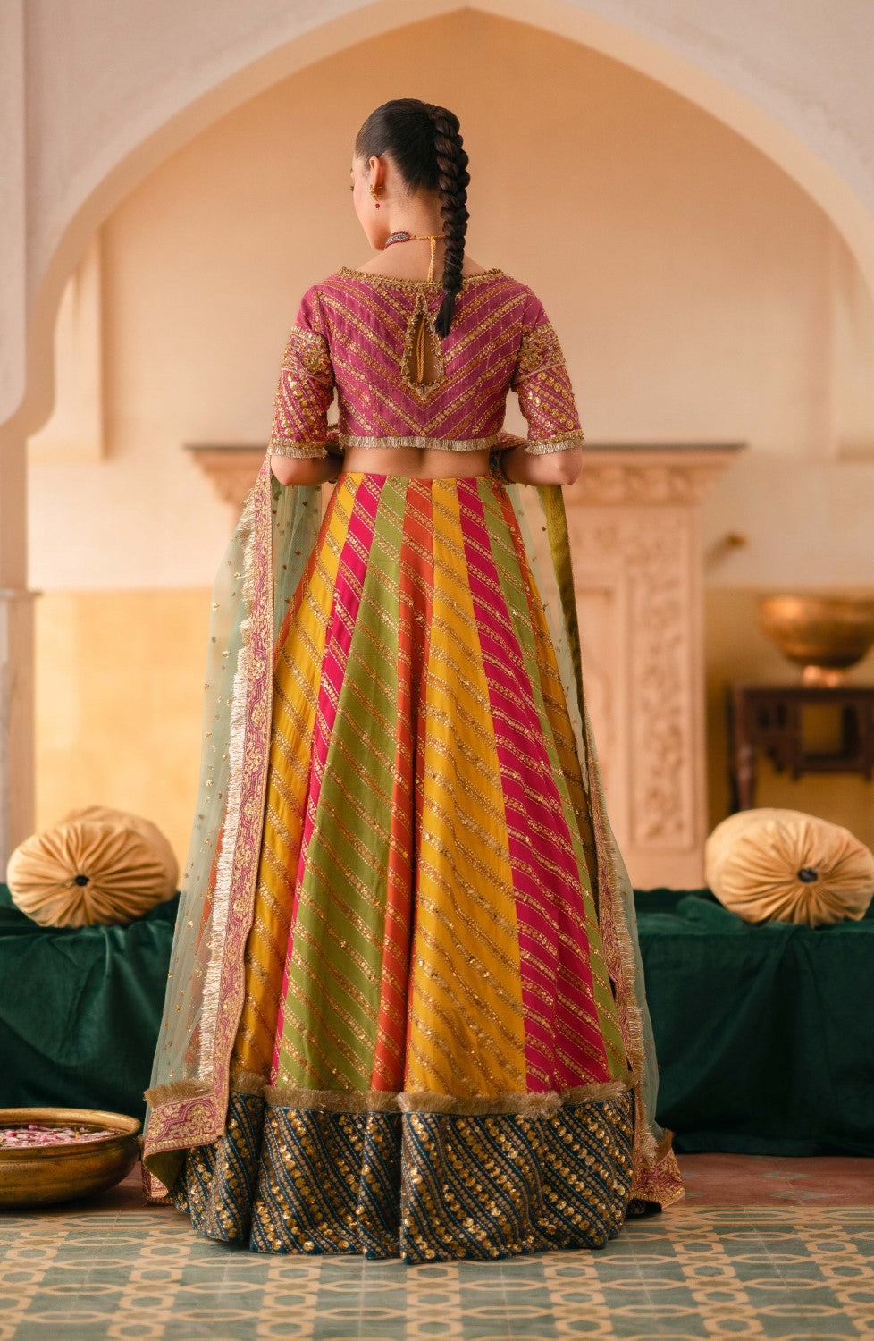 Maryum N Maria | Gul Posh Wedding Formals | SITARA BEGUM - MS40064 -  Maryum N Maria Ladies Clothes - Original Designer Dress - House of Maryam