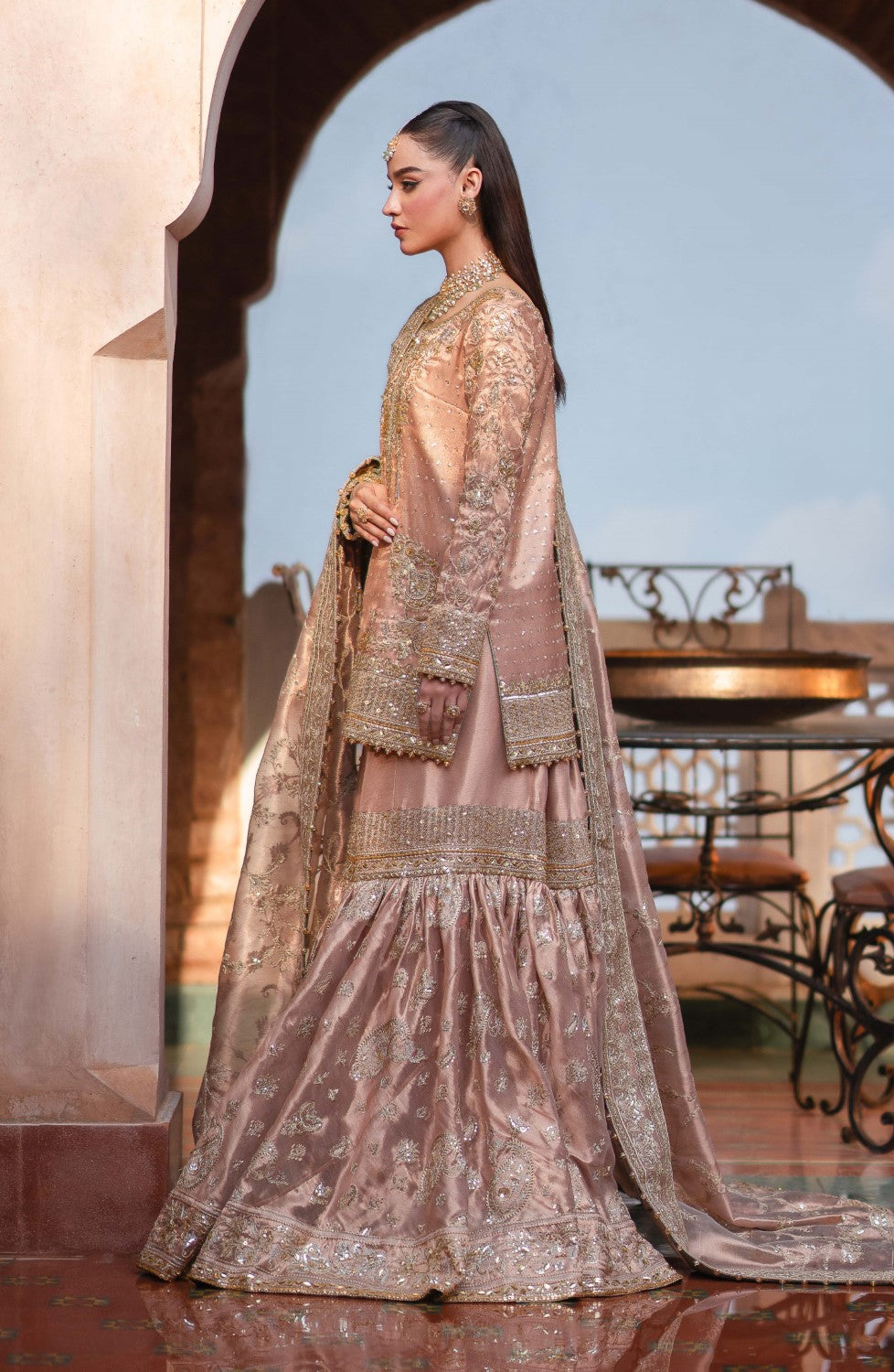 Maryum N Maria | Gul Posh Wedding Formals | UMRAO JAAN - MS40067 by Designer Maryum N Maria - House of Maryam - Pakistani Designer Ethnic Wear in {{ shop.shopifyCountryName }}