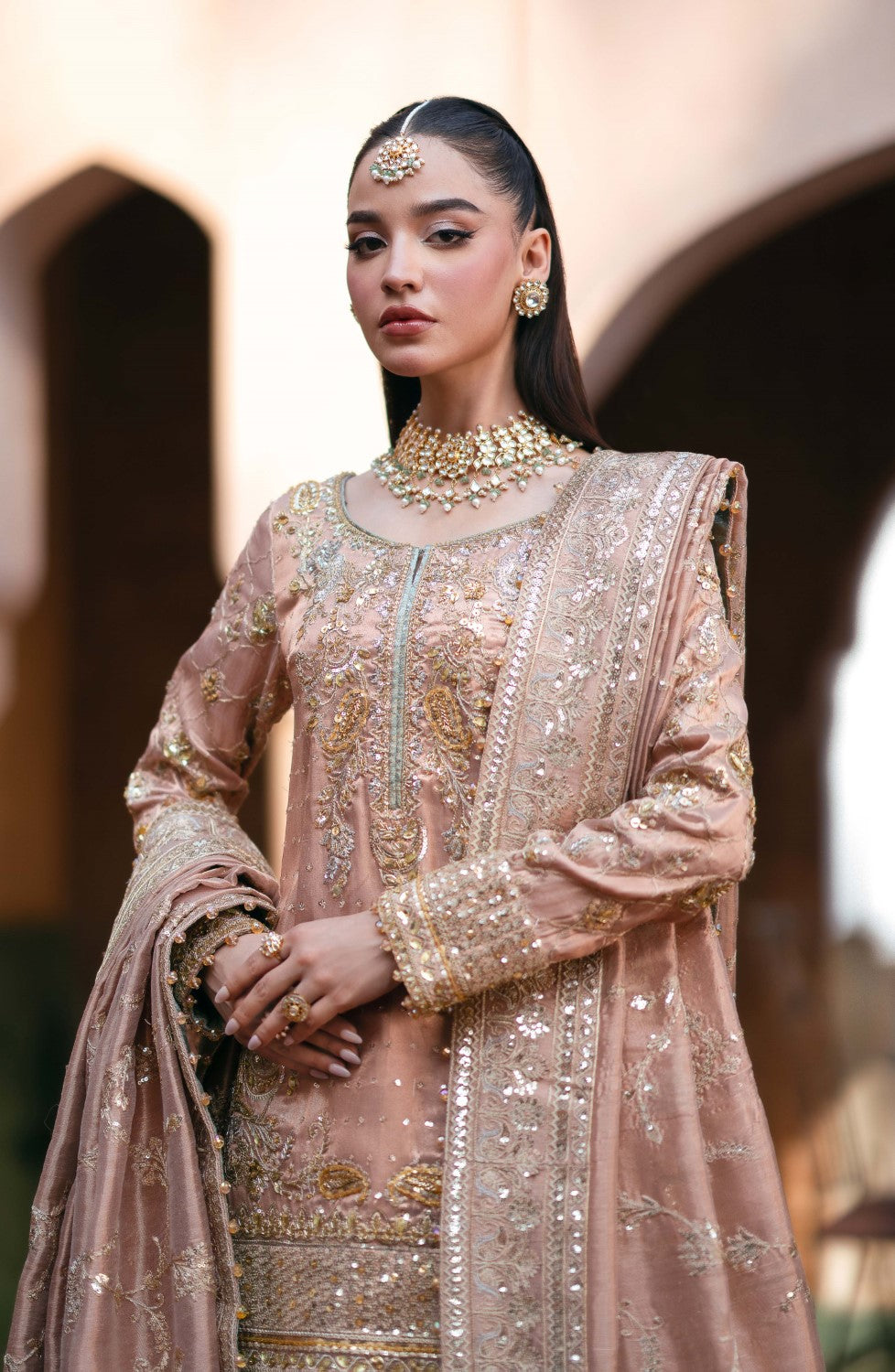 Maryum N Maria | Gul Posh Wedding Formals | UMRAO JAAN - MS40067 by Designer Maryum N Maria - House of Maryam - Pakistani Designer Ethnic Wear in {{ shop.shopifyCountryName }}