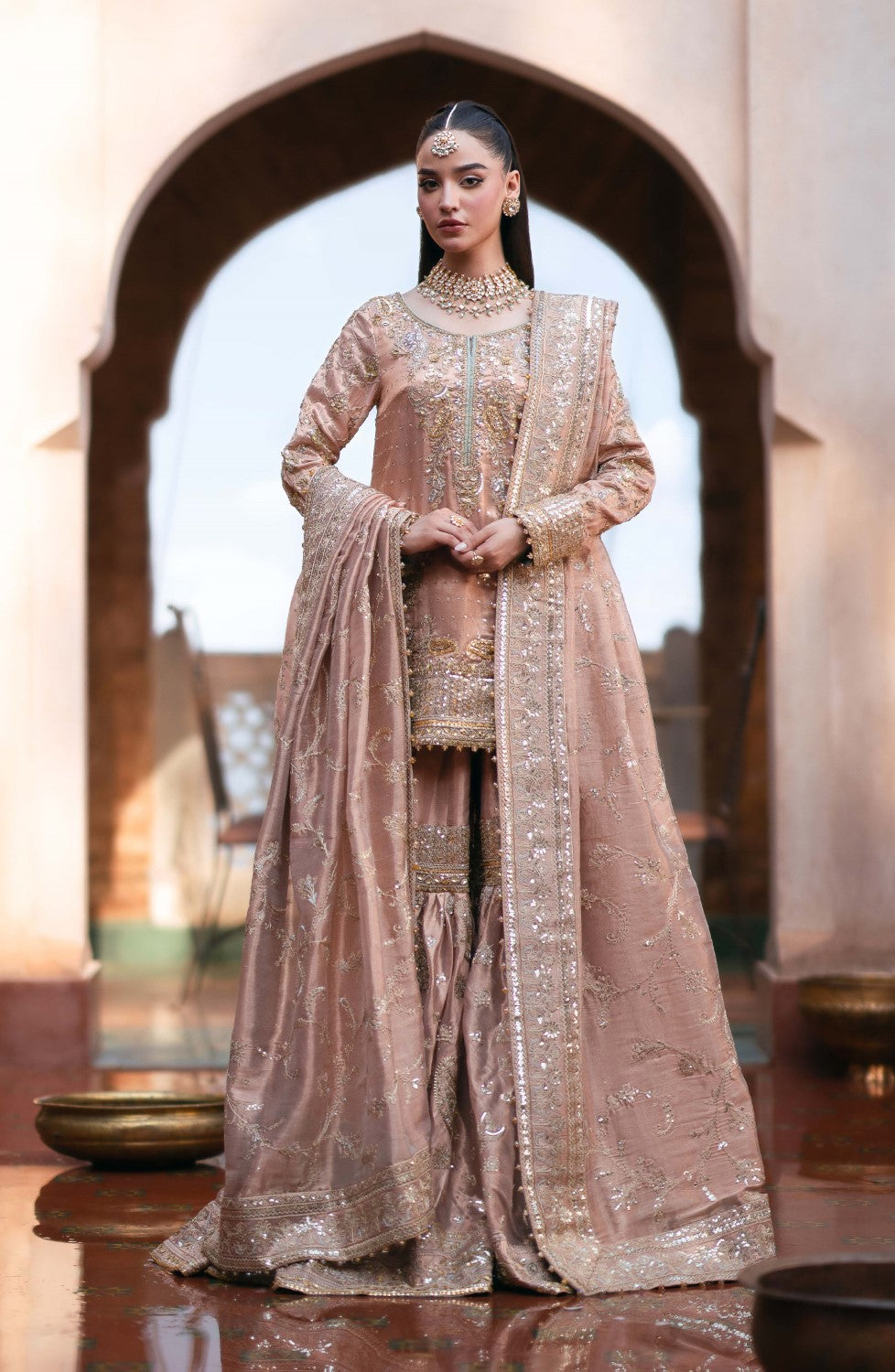 Maryum N Maria | Gul Posh Wedding Formals | UMRAO JAAN - MS40067 by Designer Maryum N Maria - House of Maryam - Pakistani Designer Ethnic Wear in {{ shop.shopifyCountryName }}