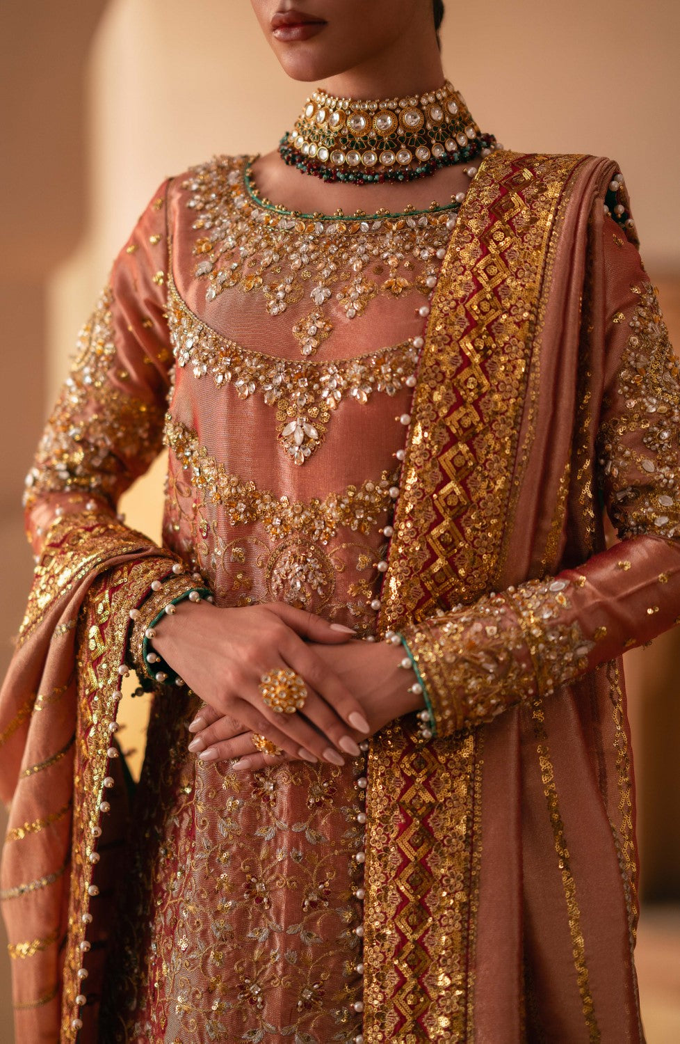 Maryum N Maria | Gul Posh Wedding Formals | ZUMANI BEGUM - MS40068 -  Maryum N Maria Ladies Clothes - Original Designer Dress - House of Maryam