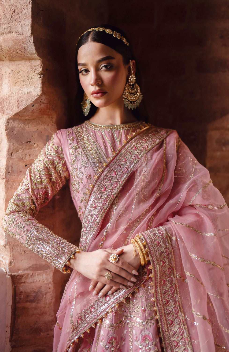 Maryum N Maria | Gul Posh Wedding Formals | MEHER UN NISA - MS40061