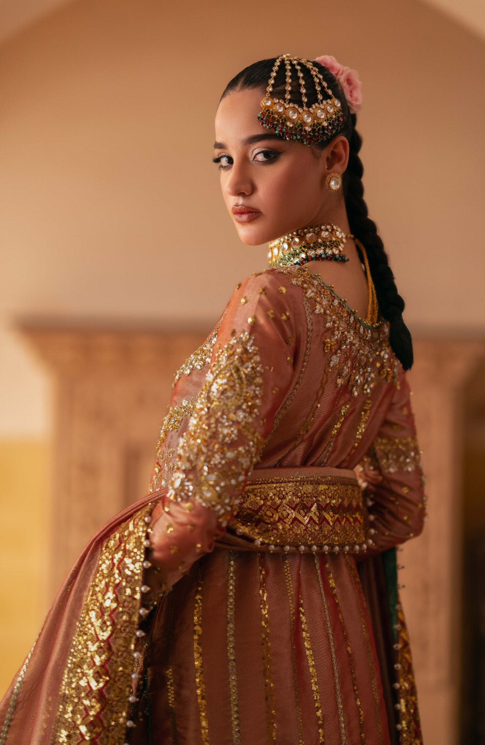 Maryum N Maria | Gul Posh Wedding Formals | ZUMANI BEGUM - MS40068 by Designer Maryum N Maria - House of Maryam - Pakistani Designer Ethnic Wear in {{ shop.shopifyCountryName }}