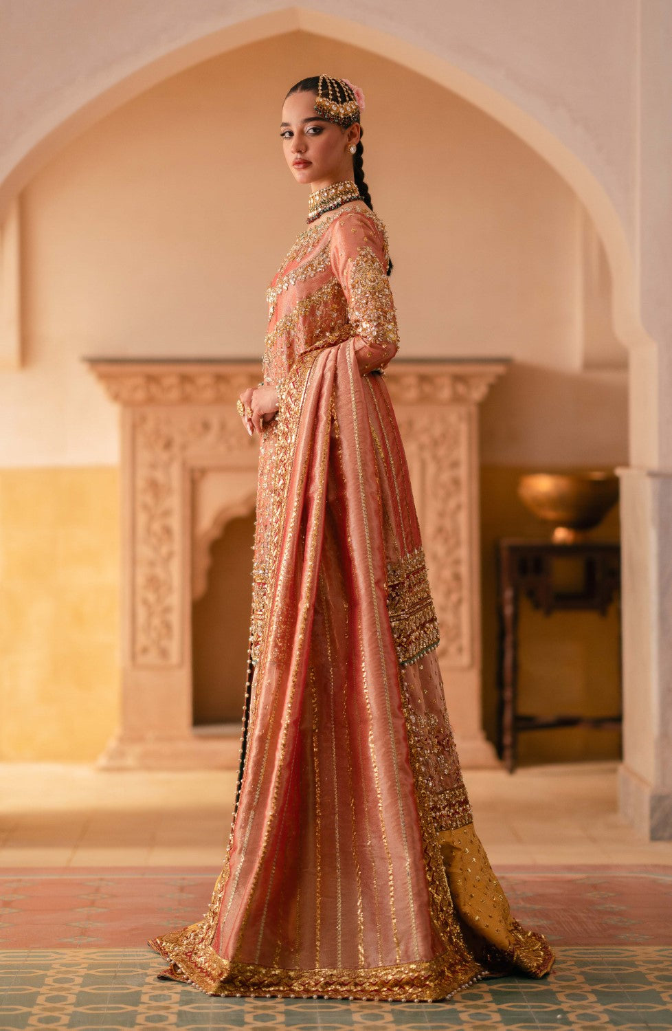 Maryum N Maria | Gul Posh Wedding Formals | ZUMANI BEGUM - MS40068 -  Maryum N Maria Ladies Clothes - Original Designer Dress - House of Maryam