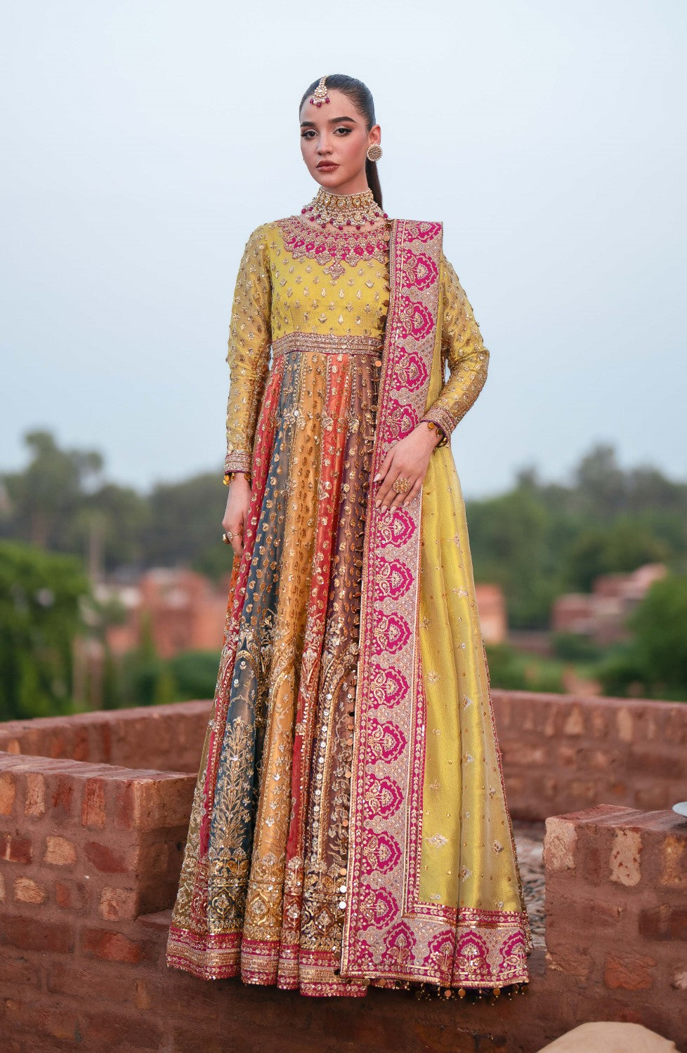 Maryum N Maria | Gul Posh Wedding Formals | PAKEEZA - MS40069 by Designer Maryum N Maria - House of Maryam - Pakistani Designer Ethnic Wear in {{ shop.shopifyCountryName }}