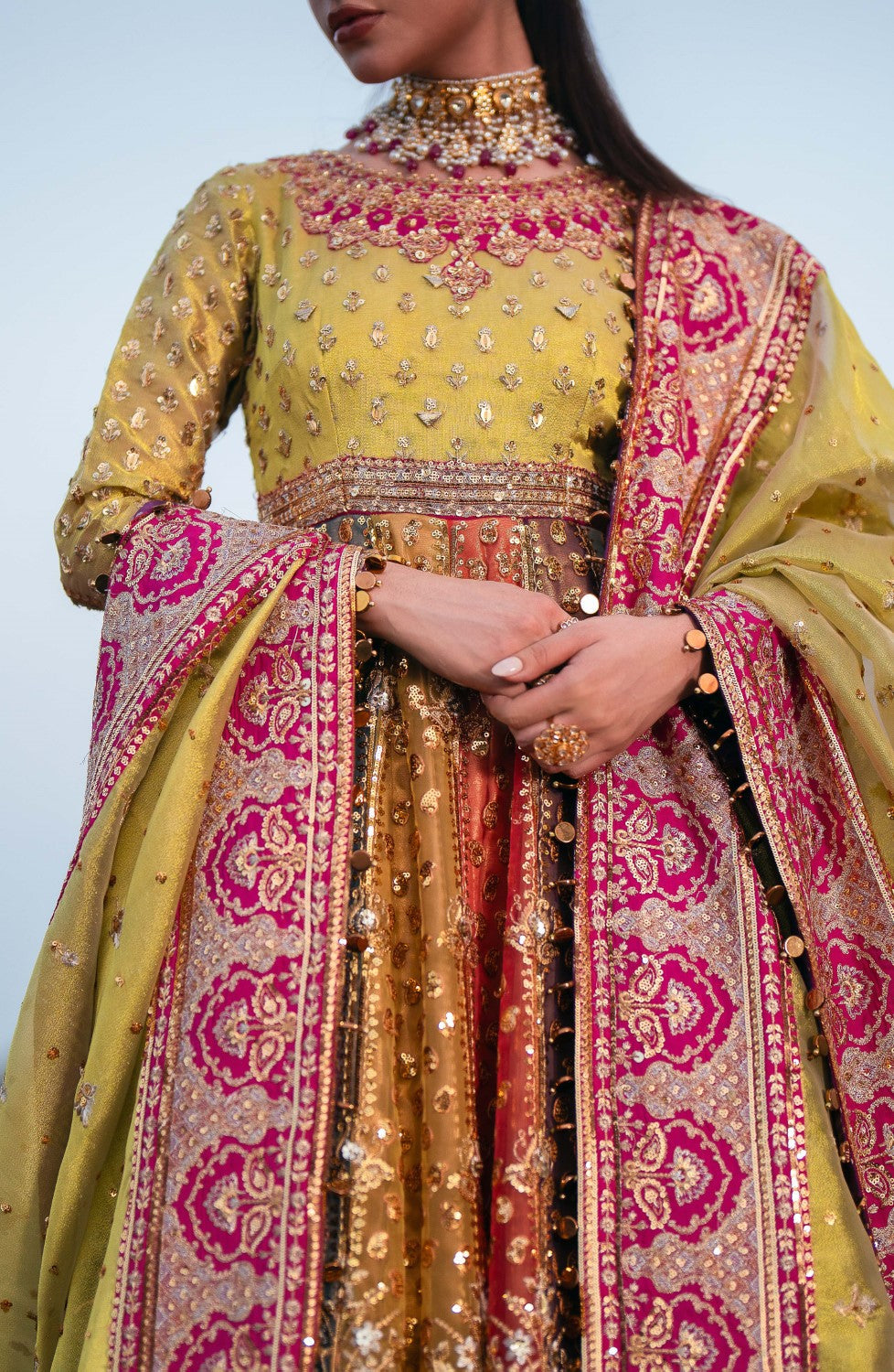 Maryum N Maria | Gul Posh Wedding Formals | PAKEEZA - MS40069 -  Maryum N Maria Ladies Clothes - Original Designer Dress - House of Maryam