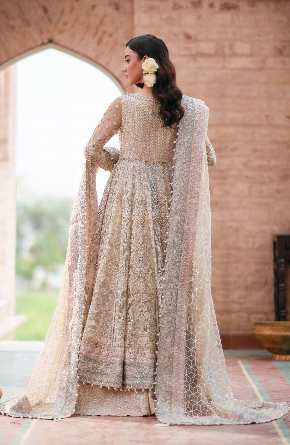 Maryum N Maria | Gul Posh Wedding Formals | ROSHANARA - MS40070