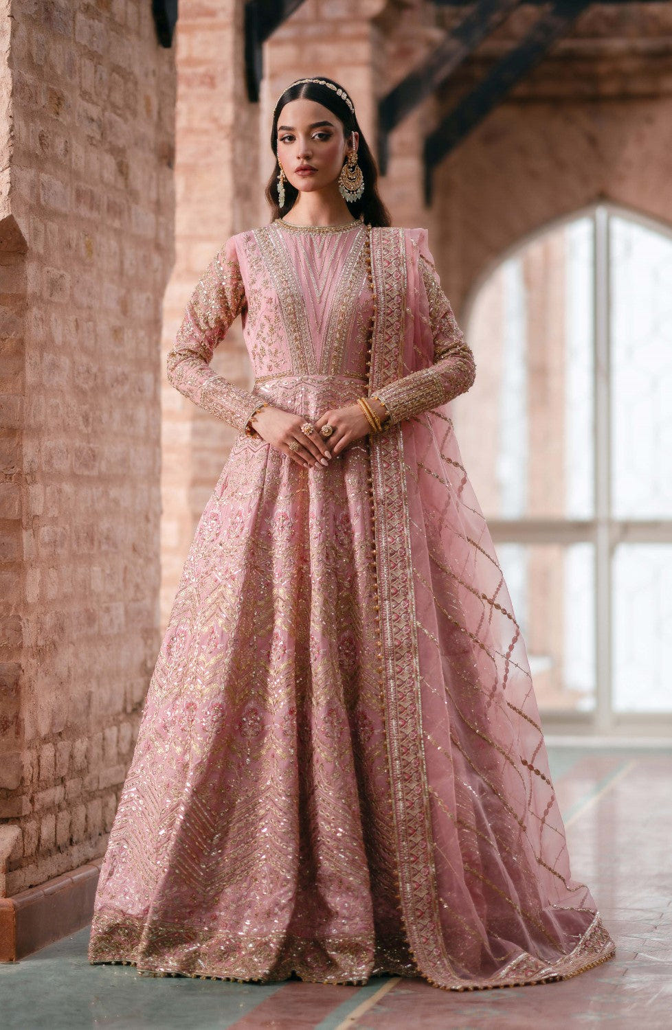 Maryum N Maria | Gul Posh Wedding Formals | MEHER UN NISA - MS40061 -  Maryum N Maria Ladies Clothes - Original Designer Dress - House of Maryam