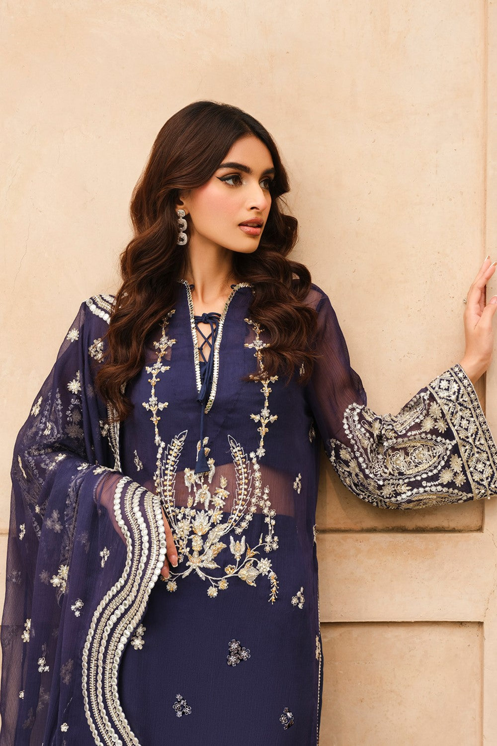 Maryum N Maria | Musk Formals |  ELAYA - FS40035 -  Maryum N Maria Ladies Clothes - Original Designer Dress - House of Maryam
