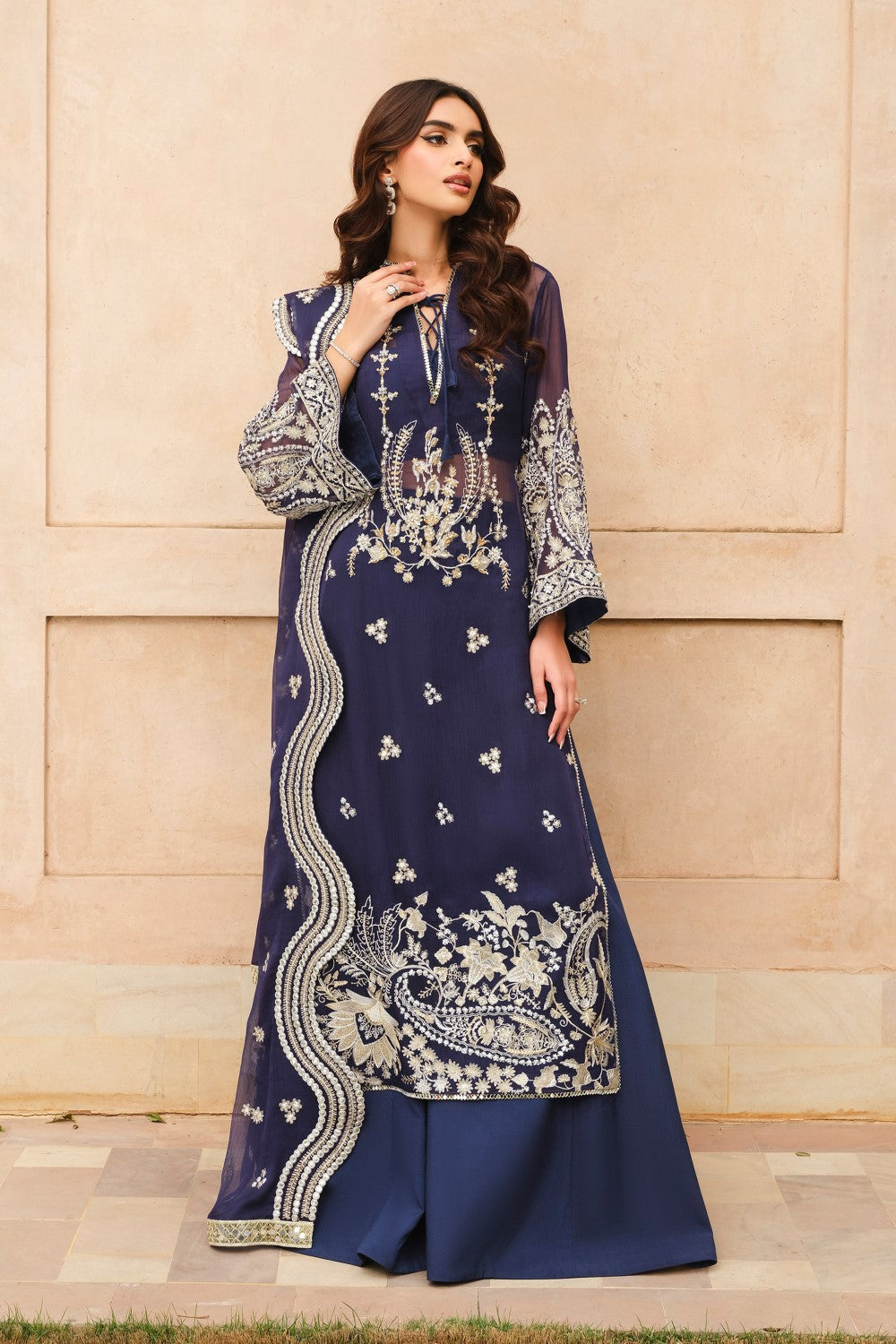 Maryum N Maria | Musk Formals |  ELAYA - FS40035 -  Maryum N Maria Ladies Clothes -  House of Maryam