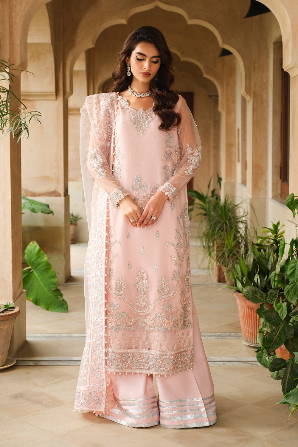 Maryum N Maria | Musk Formals |  MELINE - FS40036 -  Maryum N Maria Ladies Clothes -  House of Maryam