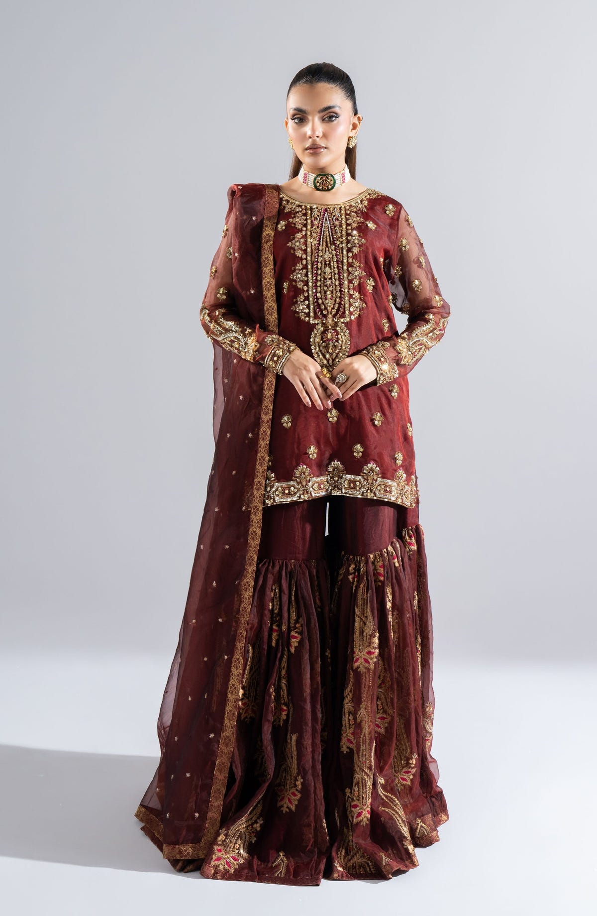 Maryum N Maria | Riwayat Wedding Formals | EROMI - MW24-553 -  Maryum N Maria Ladies Clothes - Original Designer Dress - House of Maryam