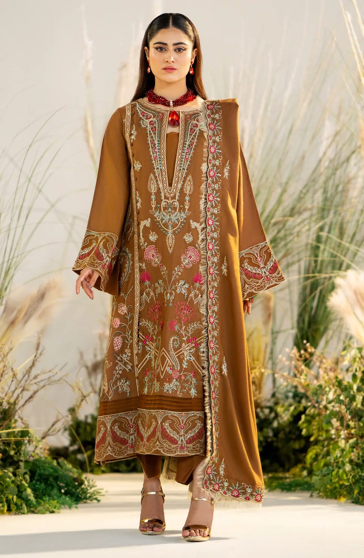 Maryum N Maria | Shehr Bano Winter 23 | HARLEEN MW23564 -  Maryum N Maria Luxury - Original Designer Dress - House of Maryam